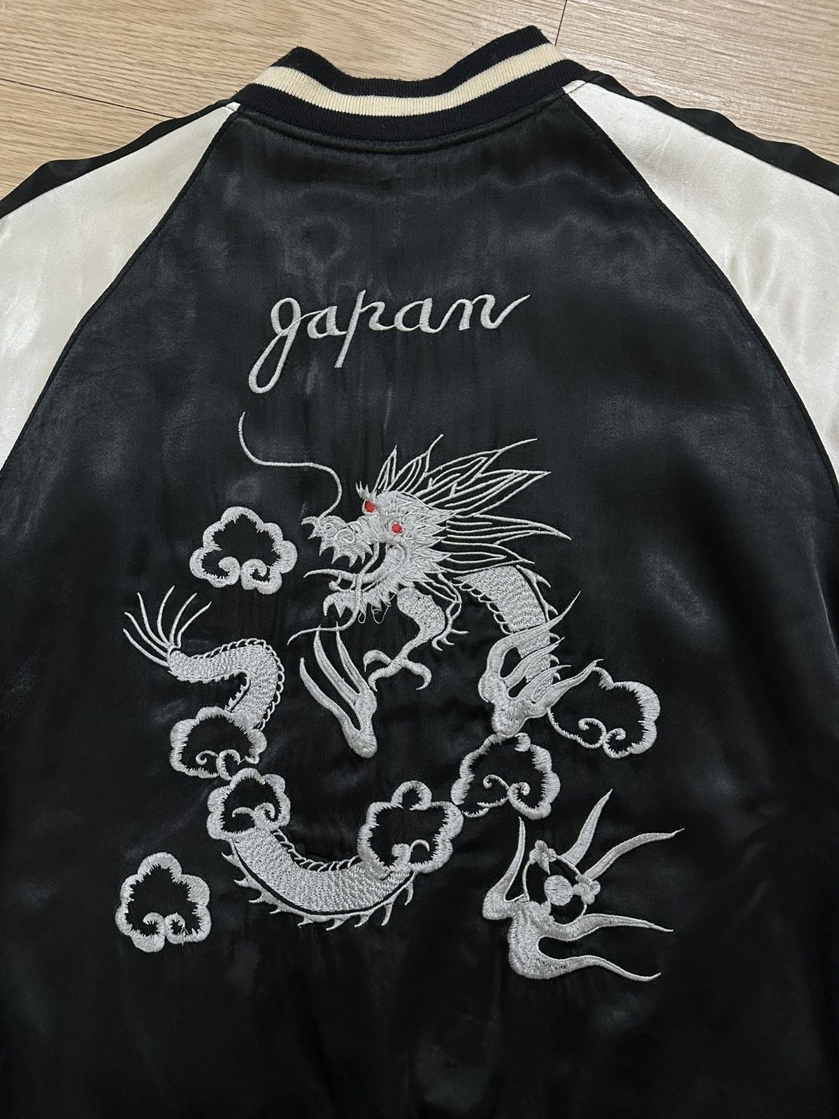 Beauty Beast × Japanese Brand Pearl Diver Bright Co Ltd Dragon Reversible Sukajan Jacket Size US M / EU 48-50 / 2 - 12 Thumbnail