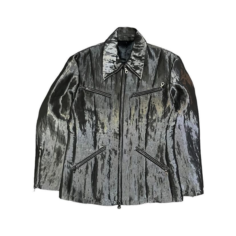 5351 POUR LES FEMMES Metal Jacket 5351 Pour Les Hommes Vintage Size M / US 6-8 / IT 42-44 - 1 Thumbnail