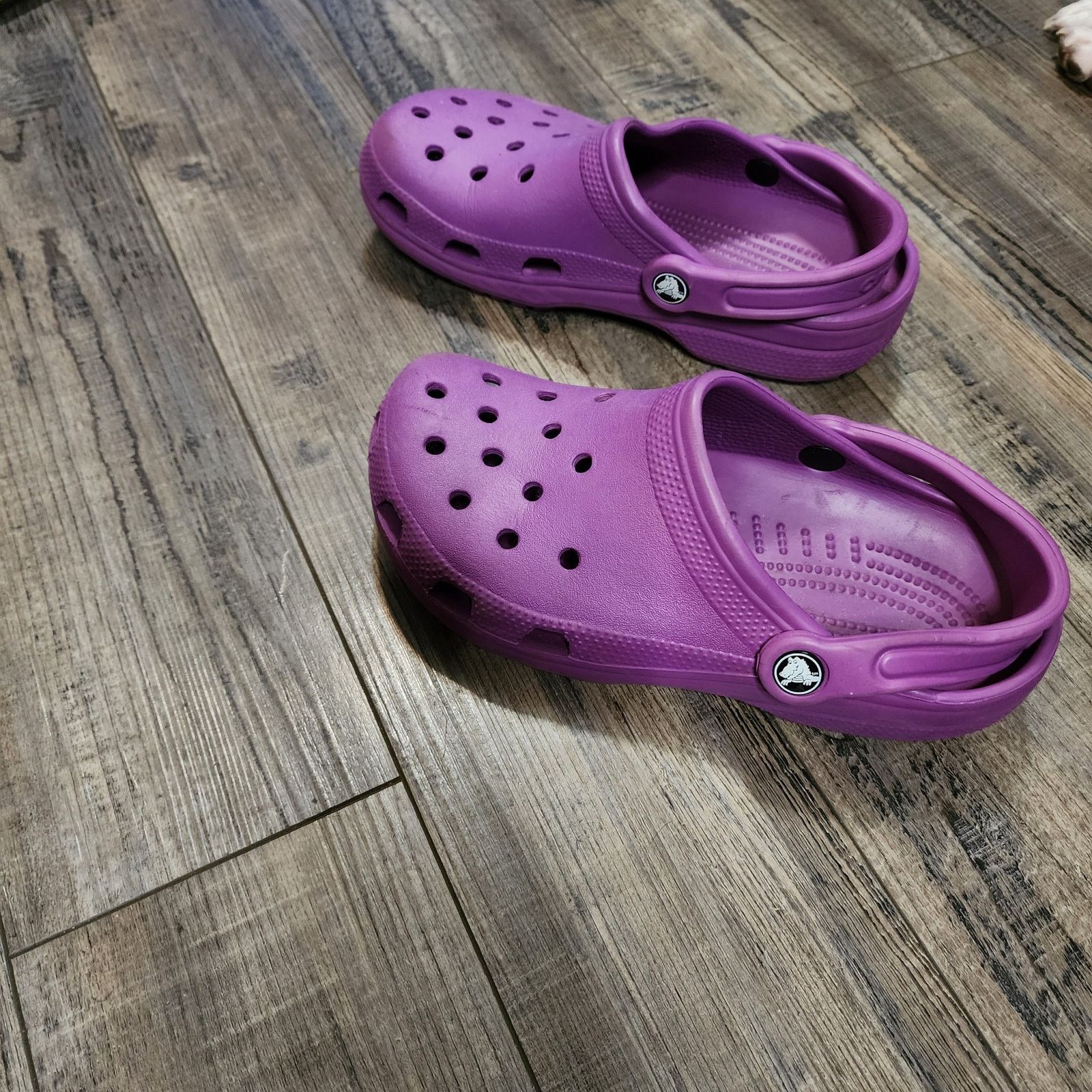 Crocs Purple Crocs Pre-owned Men 5 Women 7 SH1 Size US 7 / IT 37 - 6 Thumbnail