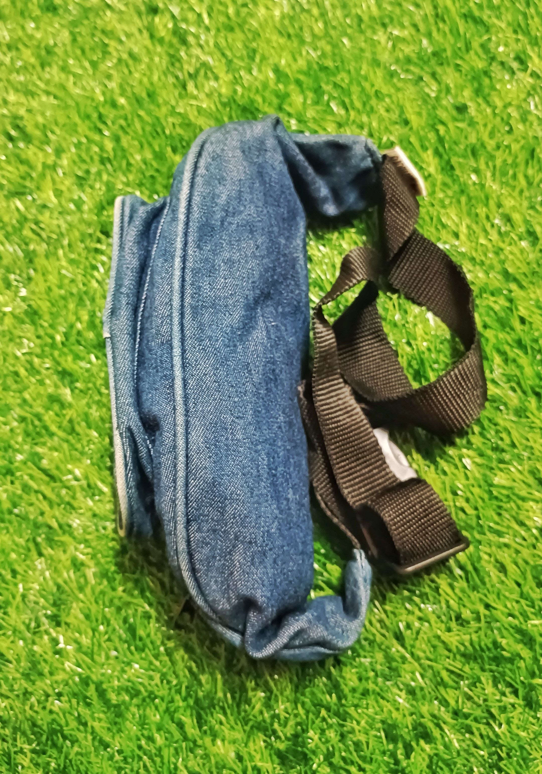 Marlboro Classics × Vintage MARLBORO VINTAGE 90'S THREE STAR DENIM WAISTBAG POUCHBAG Size ONE SIZE - 8 Thumbnail