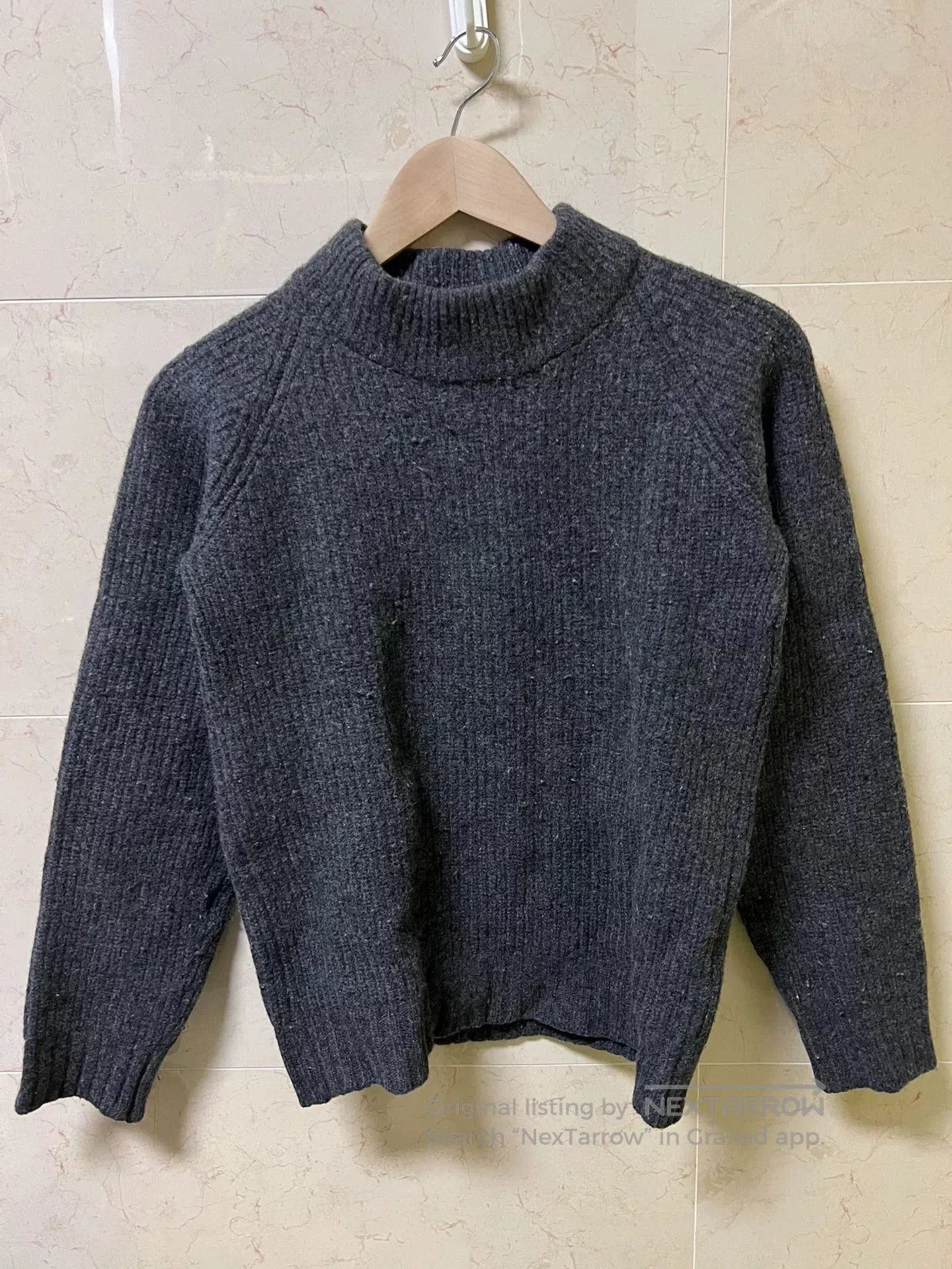 Visvim visvim grey turtleneck sweater for casual wear. Size US S / EU 44-46 / 1 - 1 Thumbnail