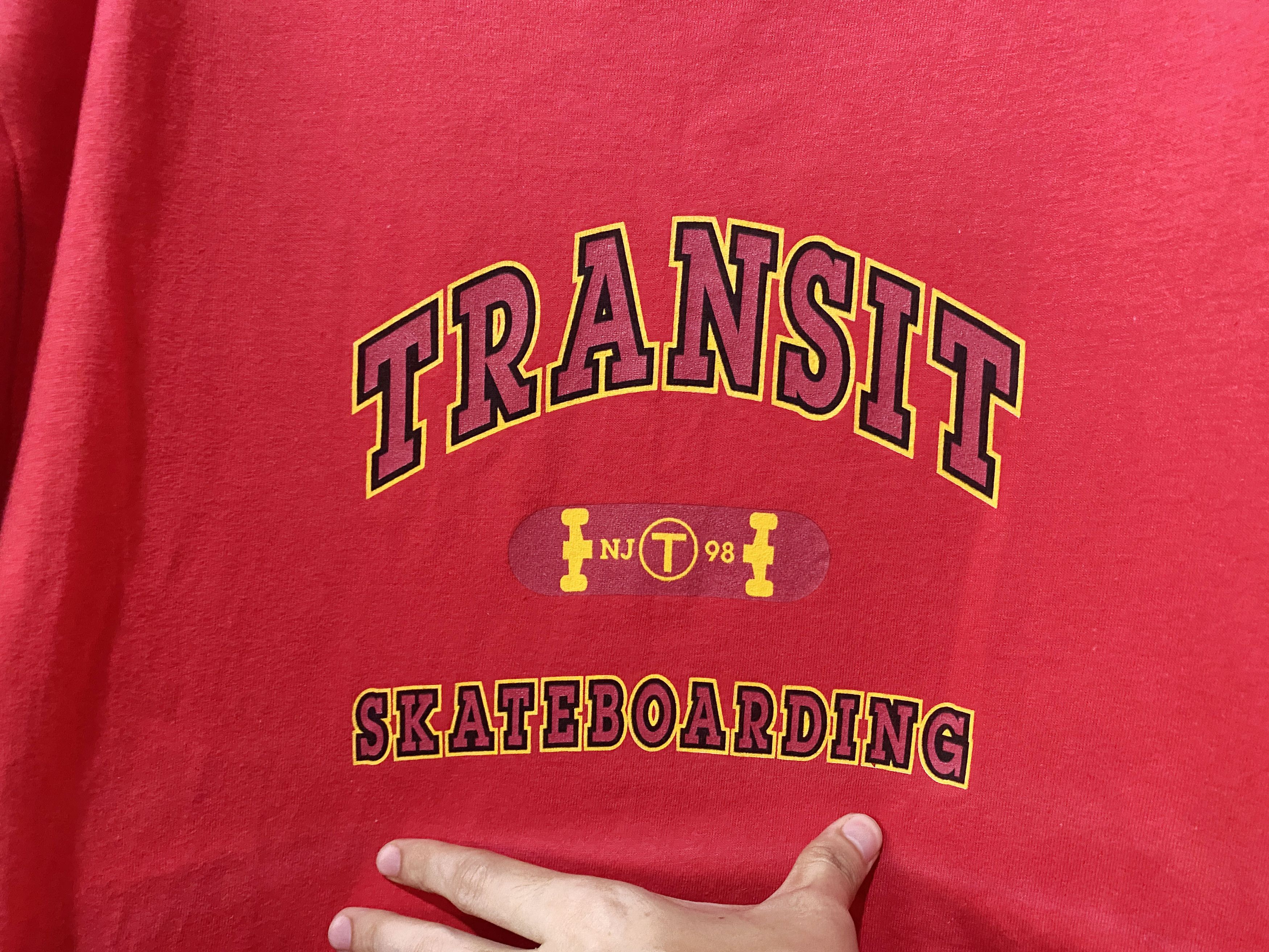 Transit × Vintage Vintage Transit Skateboard Shirt Size US L / EU 52-54 / 3 - 2 Thumbnail