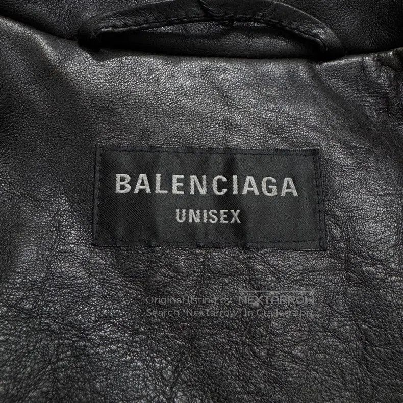Balenciaga Balenciaga Cocoon Kick Leather Jacket. Size US XXS / EU 40 - 2 Thumbnail