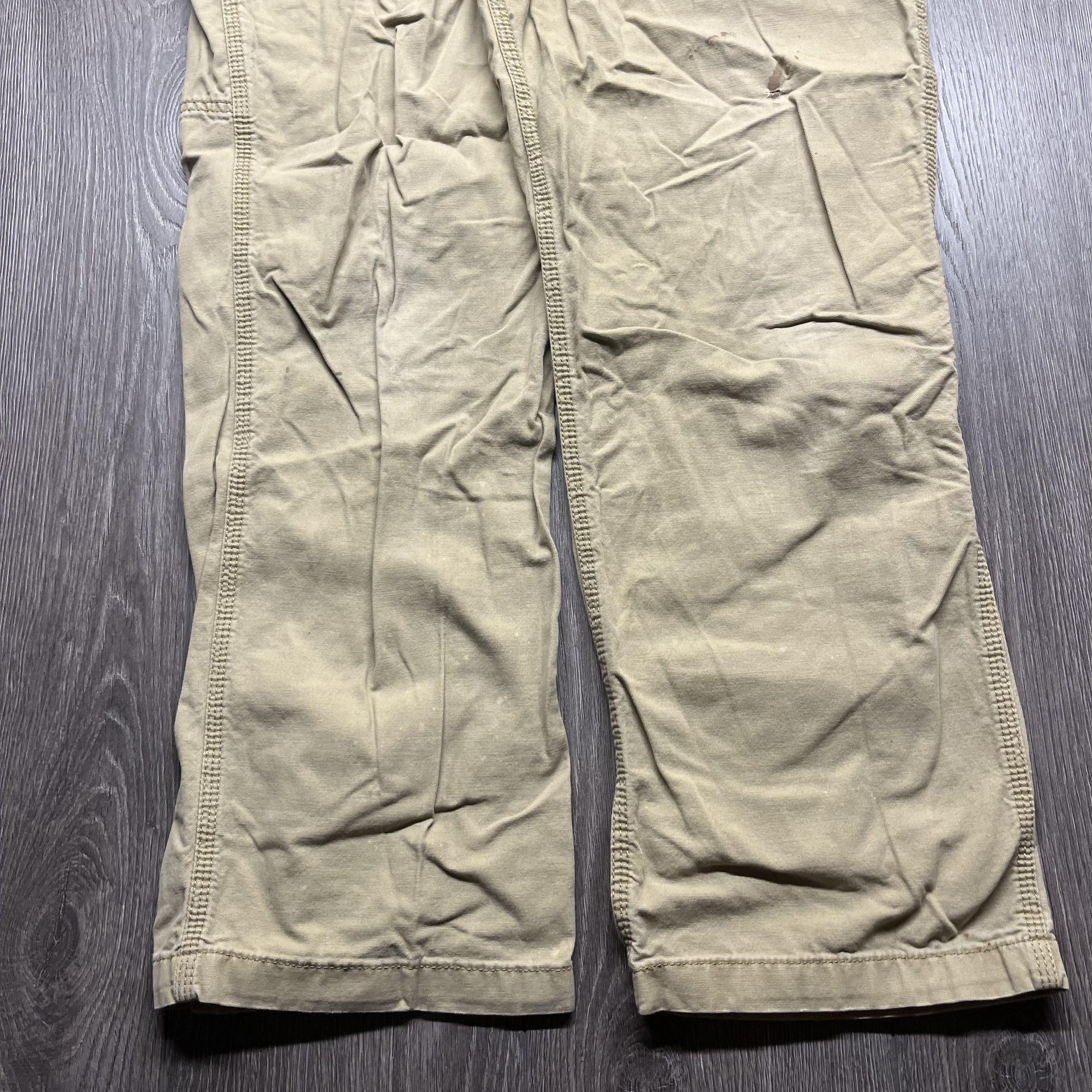 Carhartt × Vintage Vintage Carhartt Workwear Canvas 36 32 Tan Pants Size US 36 / EU 52 - 6 Thumbnail