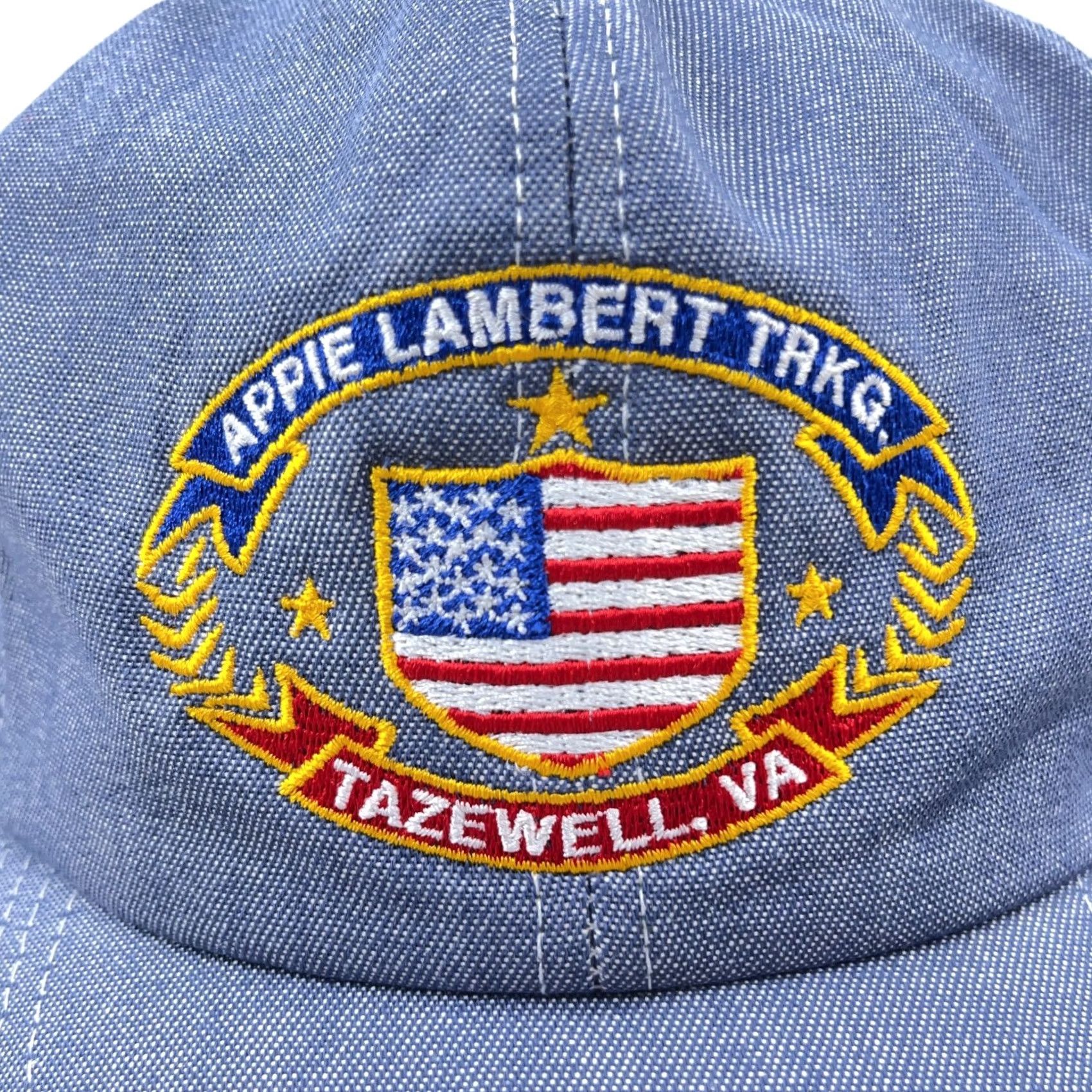 Vintage VINTAGE K Products Denim Trucker Hat Cap Apple Lambert Trucking Made In USA 80s Size ONE SIZE - 2 Thumbnail
