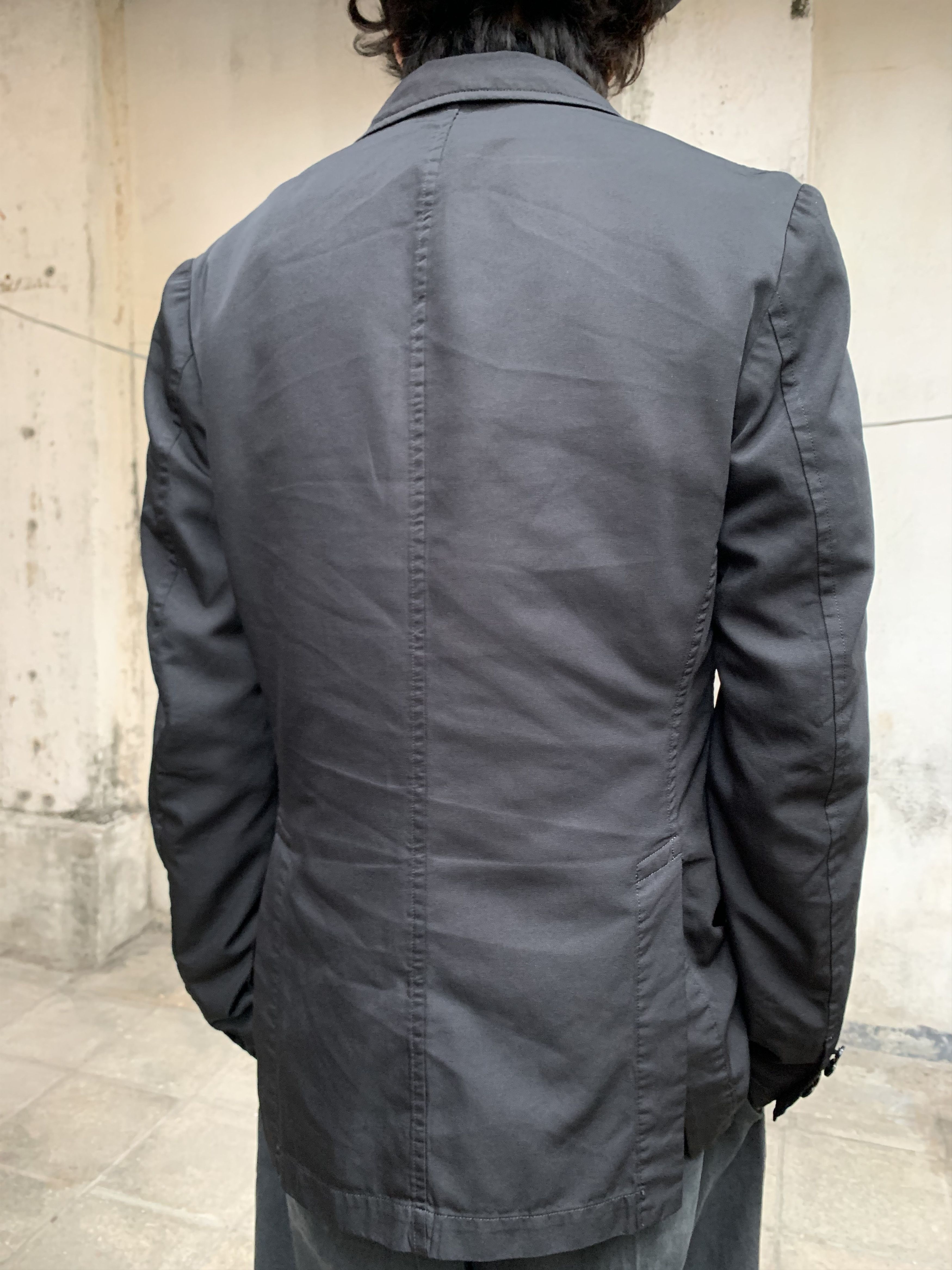 Yohji Yamamoto YYPH Pour Home Rare Black Label Blazer Jacket Size US L / EU 52-54 / 3 - 4 Thumbnail