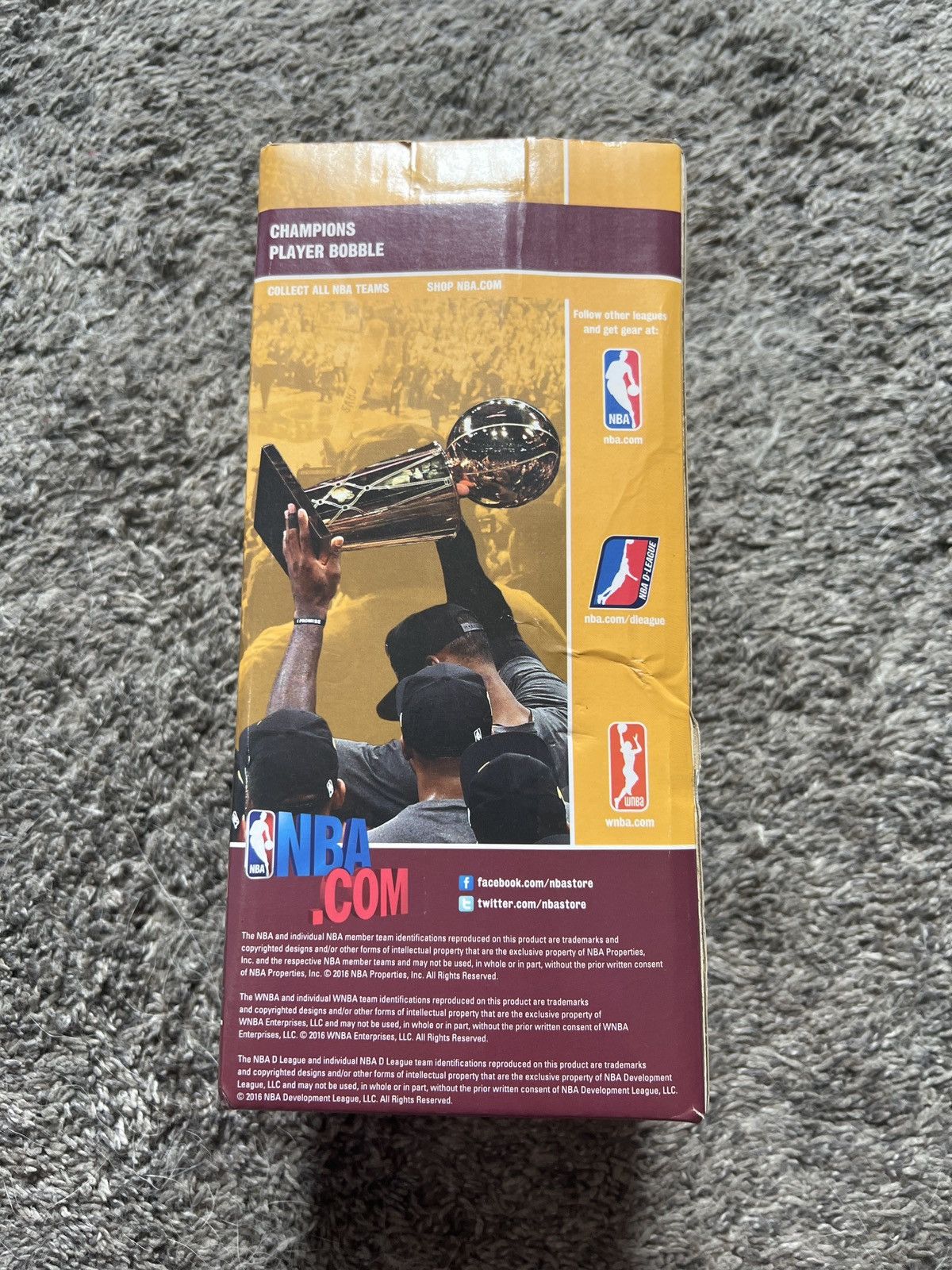 NBA 2016 NBA Cleveland Cavaliers Kyrie Irving Champ Bobble Size ONE SIZE - 2 Thumbnail
