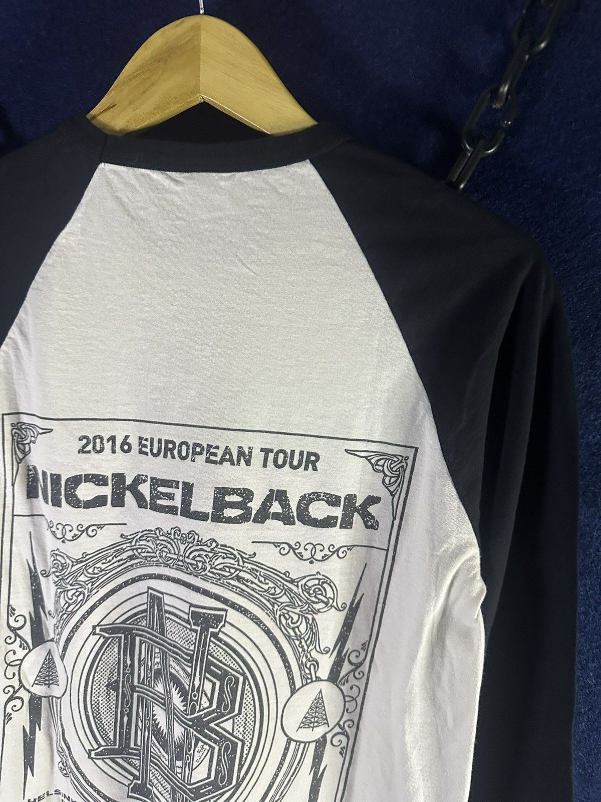 Band Tees Nickelback Official European Tour 2016 Band Longsleeve Tees Size US M / EU 48-50 / 2 - 7 Thumbnail
