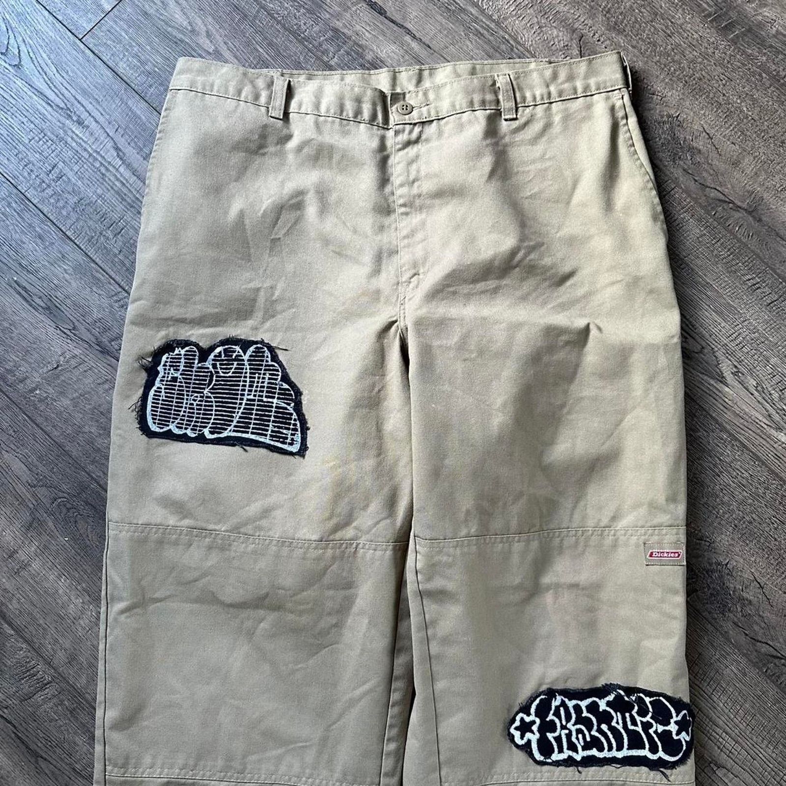 Dickies Frantic Graffiti Ski Skate Baggy Patch Dickies Pant Size US 38 / EU 54 - 6 Thumbnail