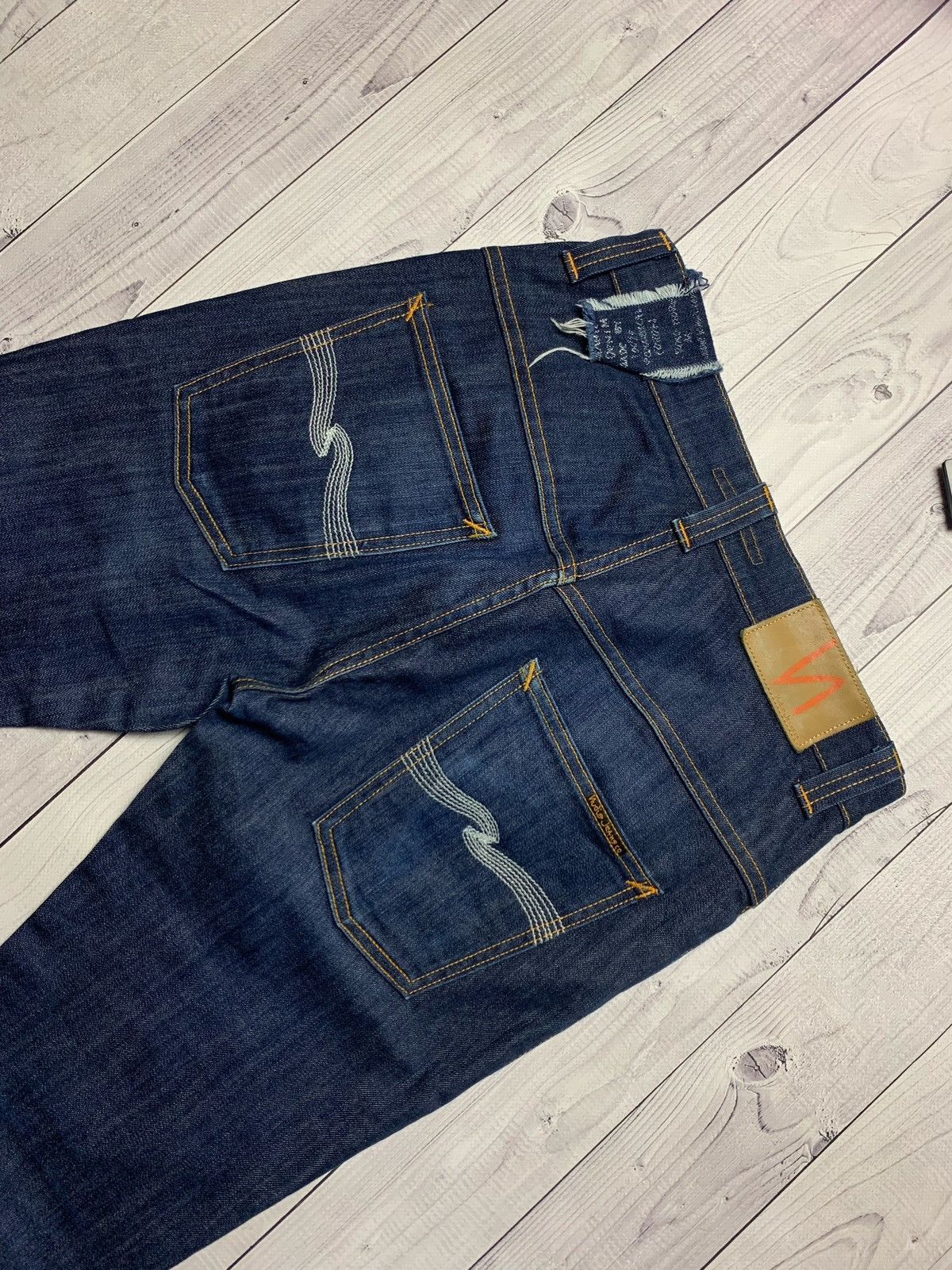 Japanese Brand × Nudie Jeans Nude jeans denim pants Size 39 skinny Size US 29 - 7 Thumbnail