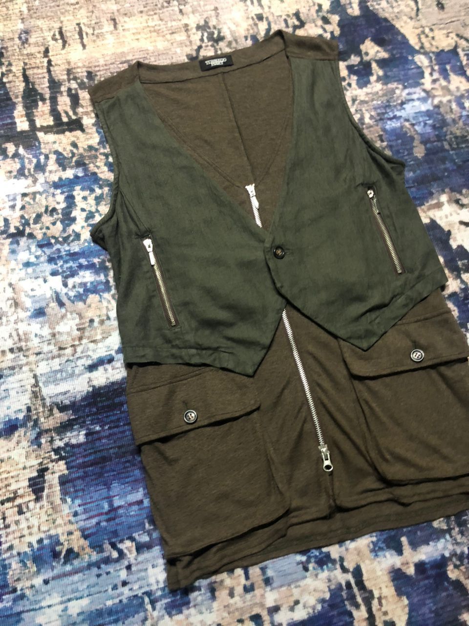 Tornado Mart Y2K Tornado Mart Vest Bondage Punk Vest Jacket Size US S / EU 44-46 / 1 - 6 Thumbnail
