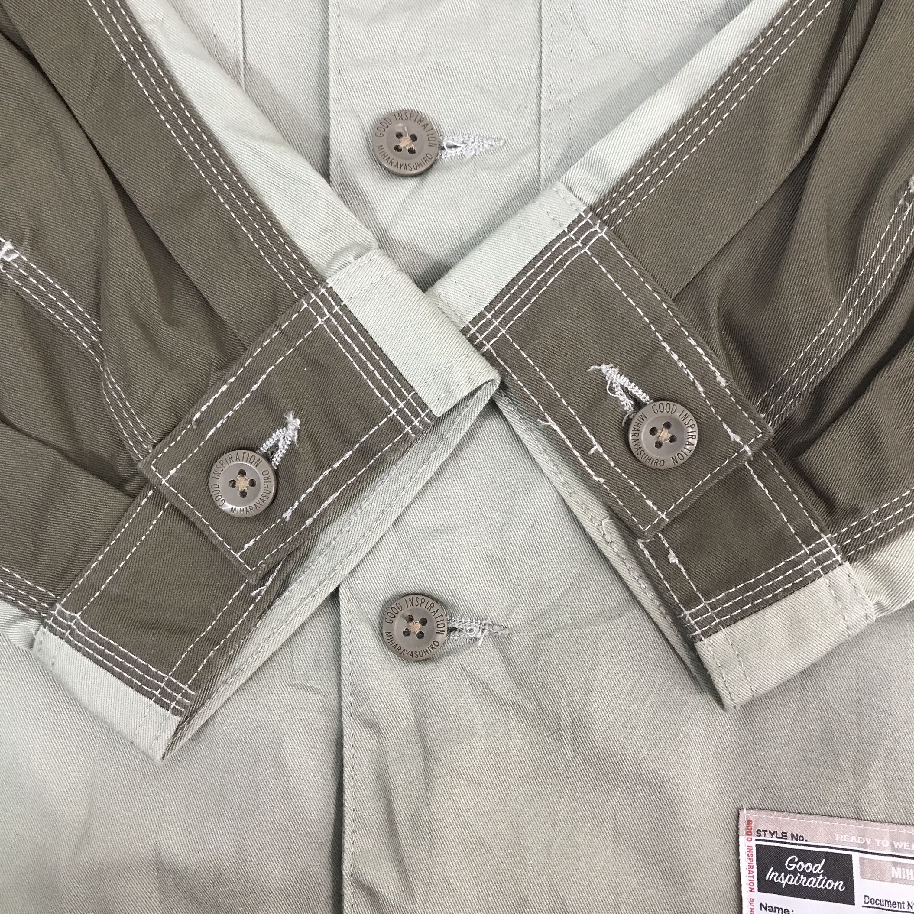 GU × Maison MIHARA YASUHIRO Vintage Mihara yasuhiro workers Button Jacket Size US L / EU 52-54 / 3 - 7 Thumbnail