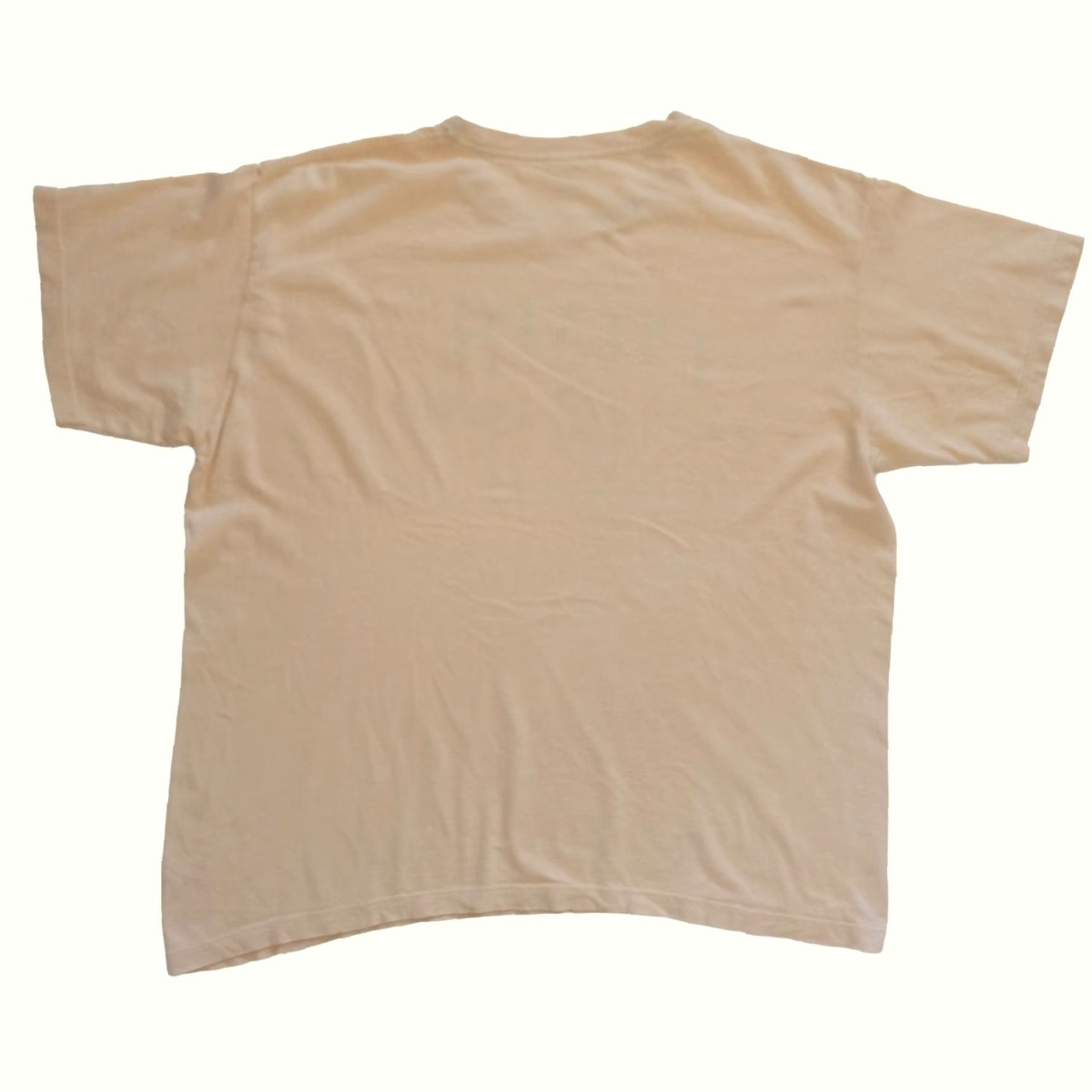 Ralph Lauren VINTAGE Ralph Lauren CHAPS POLO VTG USA MADE 100% COTTON YELLOW DISTRESSED T SHIRT SZ L Men Short Sleeve Collared Graphic Print 90s USA Shirt Size US L / EU 52-54 / 3 - 3 Thumbnail