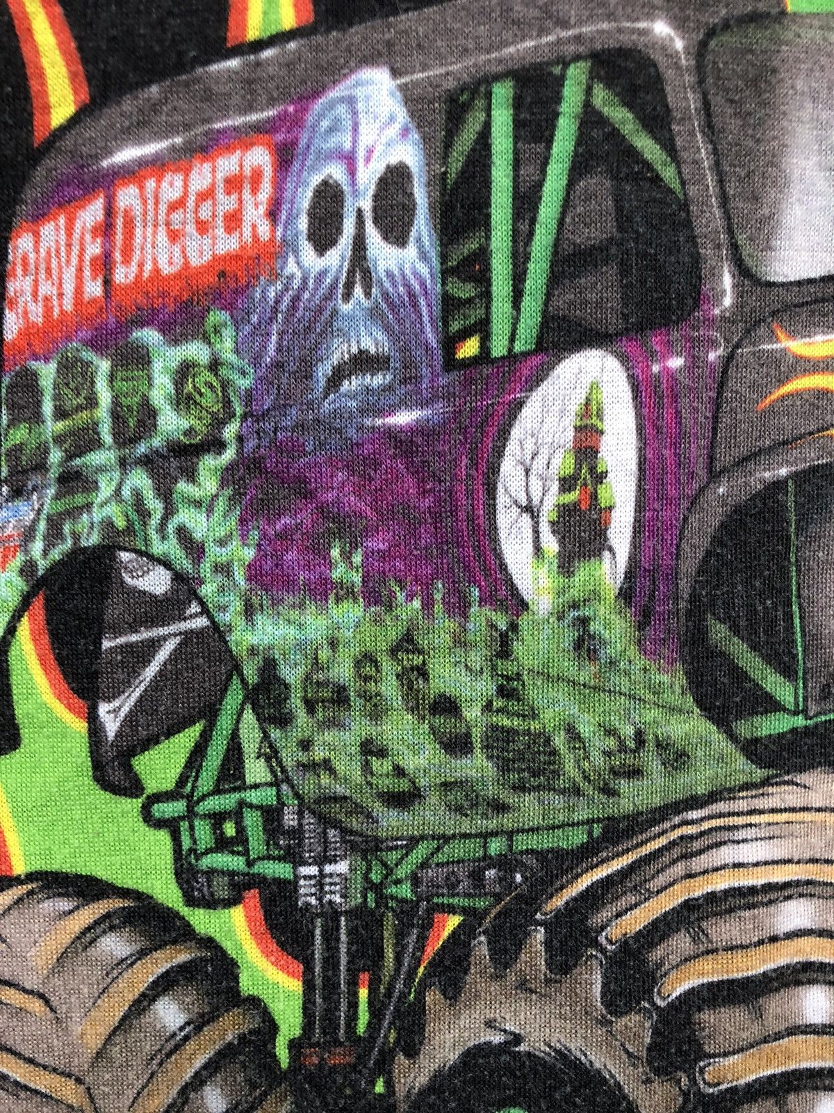 Japanese Brand × Vintage 🔥RARE Vintage Y2K🔥 OVP Flame Monster Jam Tee Size US M / EU 48-50 / 2 - 8 Thumbnail