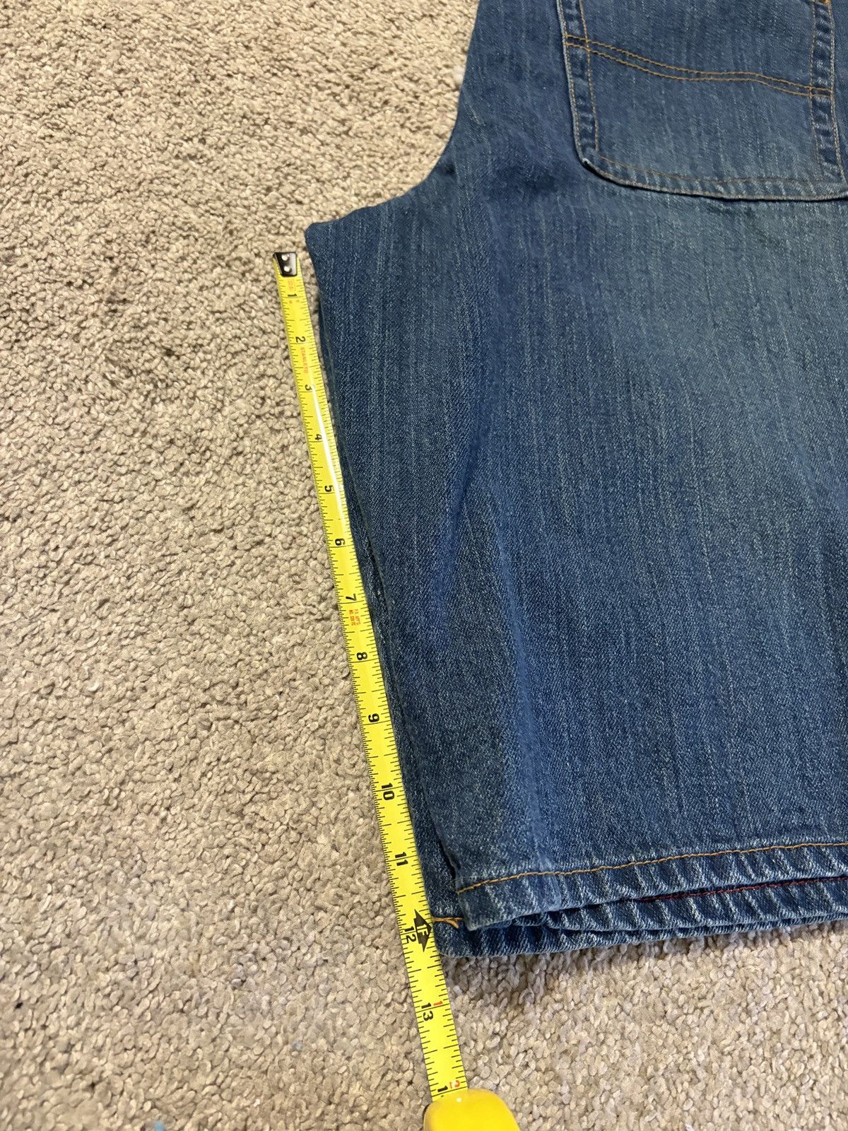 Other Vintage Y2k Baggy Denim Shorts Size 38 Skater Grunge Style Size US 38 / EU 54 - 7 Thumbnail