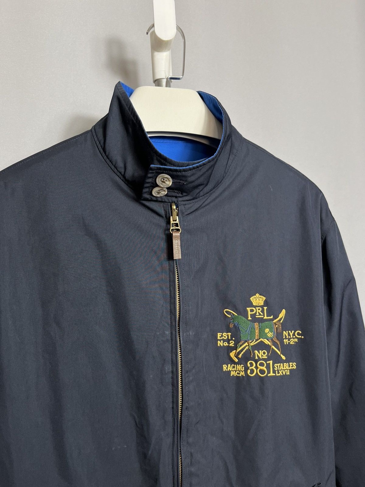 Polo Ralph Lauren Polo Ralph Lauren MMIX Reversible Jacket White Blue Casual Size US L / EU 52-54 / 3 - 12 Thumbnail
