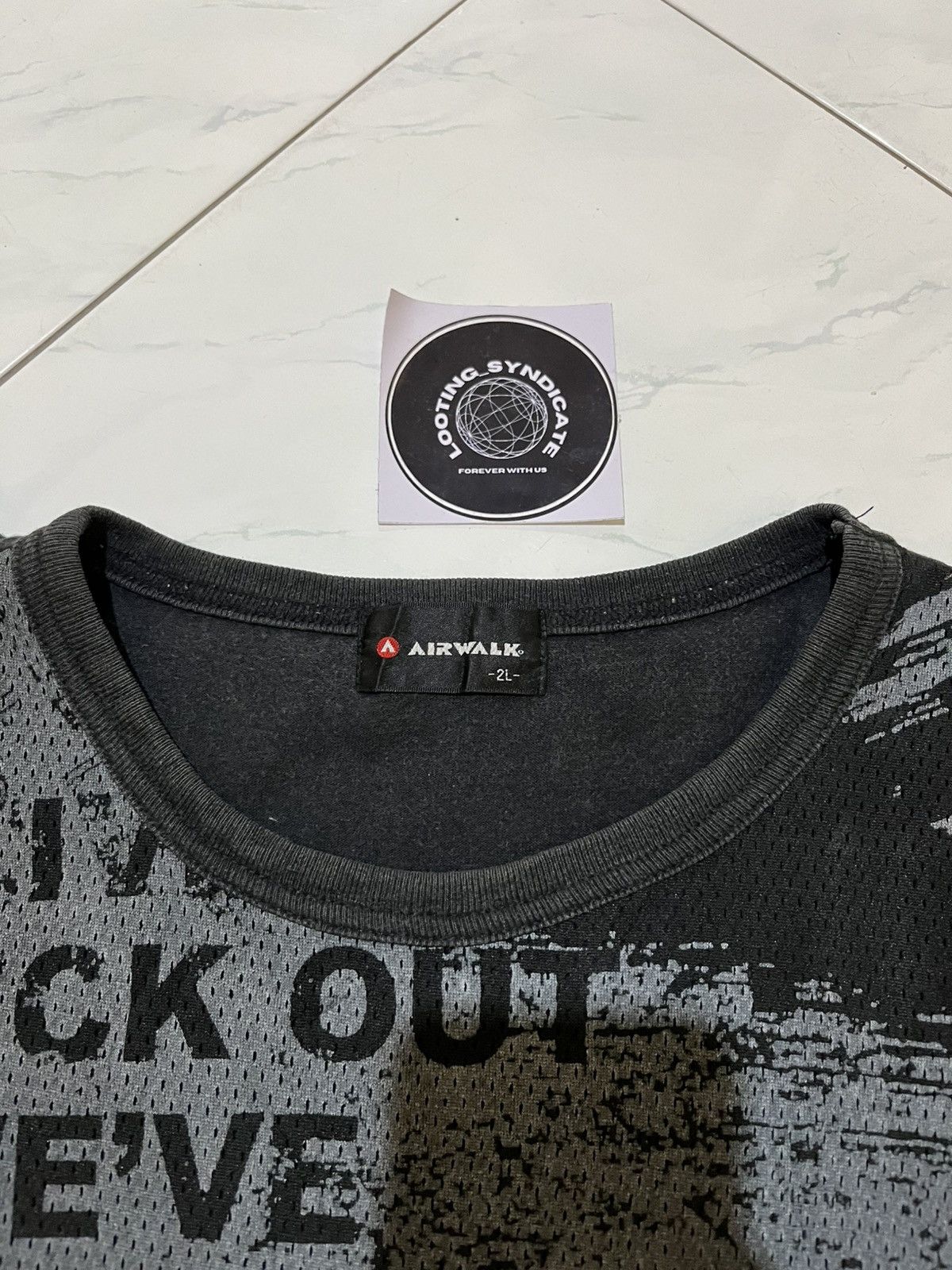 Airwalk 🔥 Vintage Airwalk Cross & Poem Art Tee Size US XL / EU 56 / 4 - 6 Thumbnail