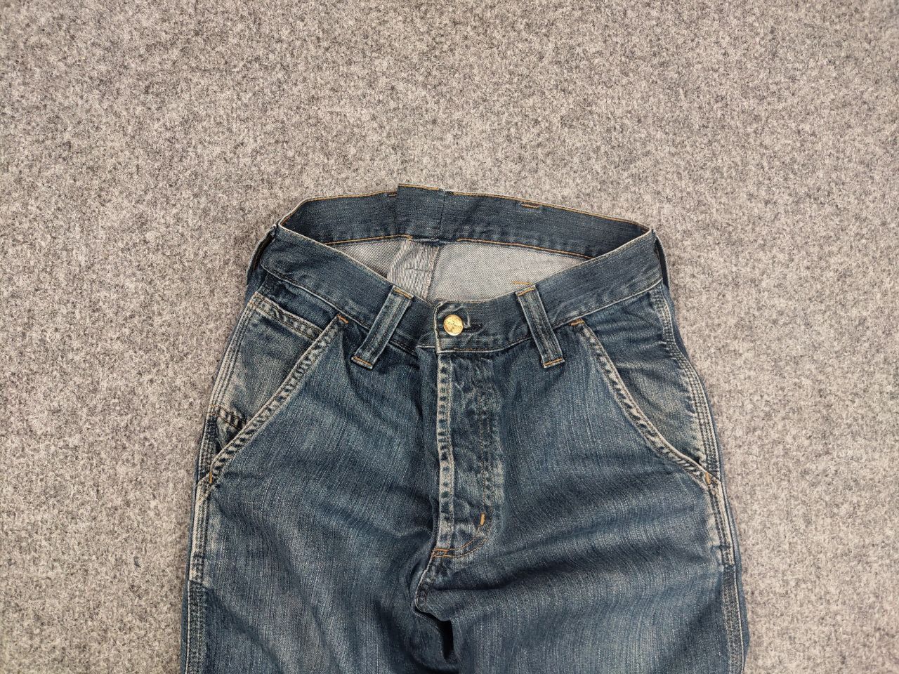 Carhartt Vintage 90's Carhartt Work Bermuda Pocket Faded denim Shorts Size US 30 / EU 46 - 4 Thumbnail