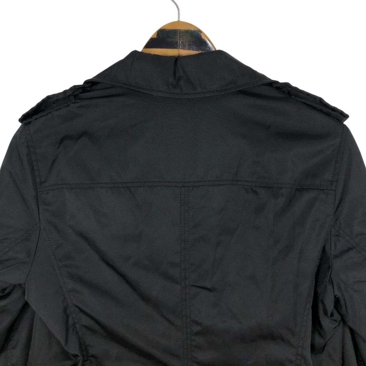 Prada Vintage Prada Double Breasted Nylon Trench Coat Size XS / US 0-2 / IT 36-38 - 10 Thumbnail