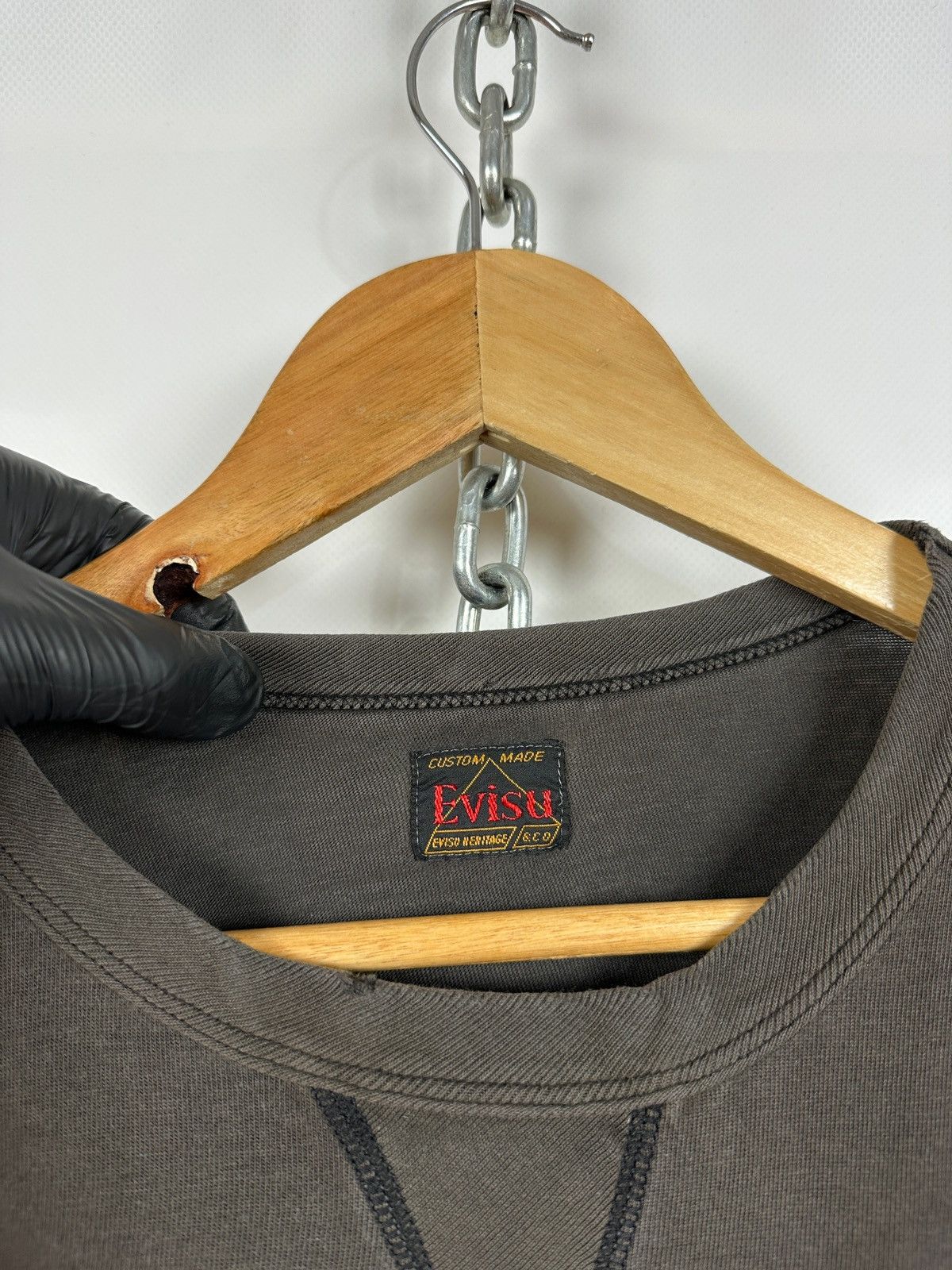 Evisu Vintage Evisu Faded T-Shirt Size US L / EU 52-54 / 3 - 16 Thumbnail