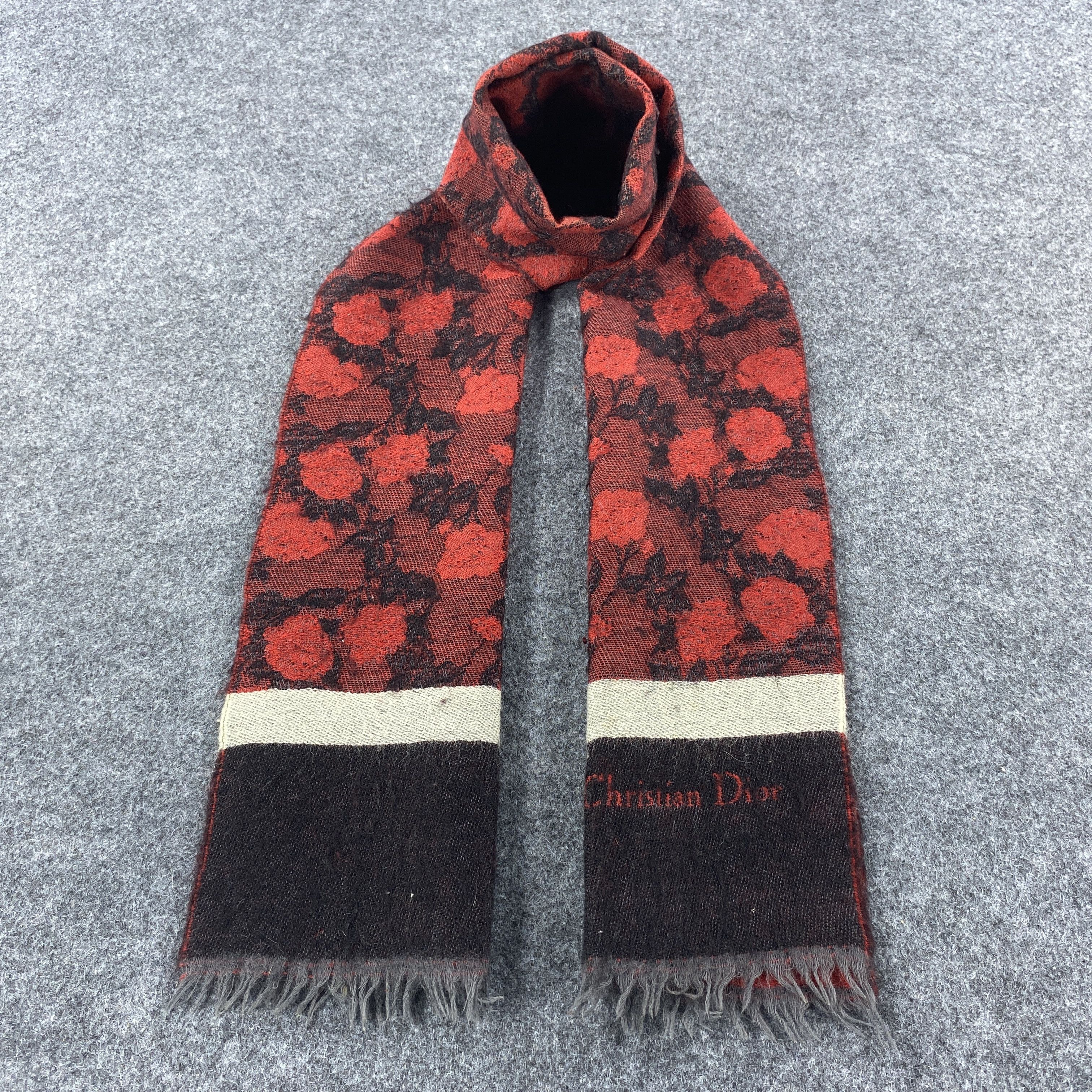 Christian Dior Monsieur × Vintage Christian Dior Scarf # Muffler # Neckwear # D473 Size ONE SIZE - 1 Thumbnail