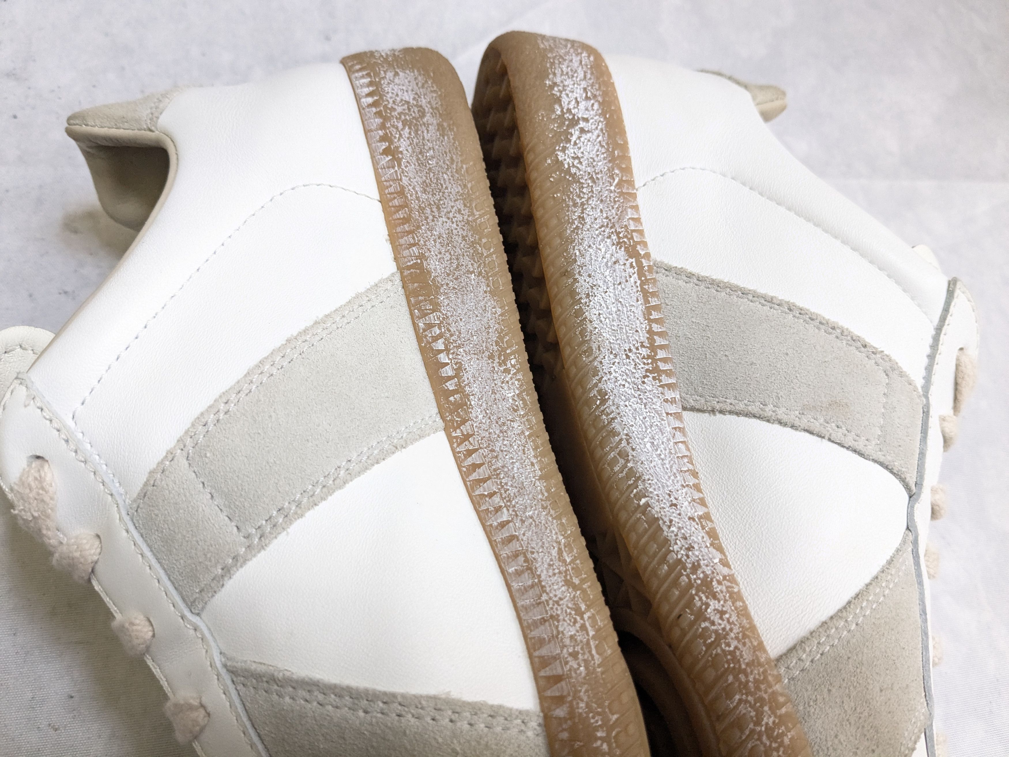 Maison Margiela Maison Margiela Replica GAT White Gray 7 40 Gum Low Size US 7 / EU 40 - 13 Thumbnail