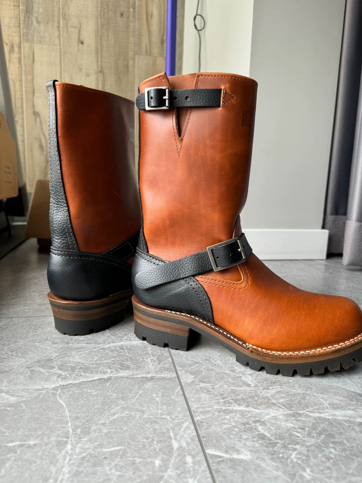 WESCO wesco boss 8E leather engineer boots | Grailed