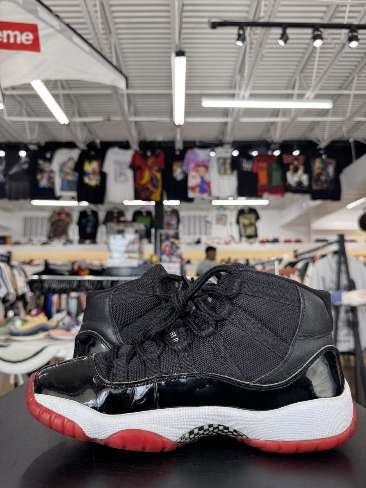 Jordan Brand Air Jordan 11 Retro Playoffs Bread Size 6.5Y (GS) (2019) Size US 6.5 / EU 39-40 - 4 Thumbnail