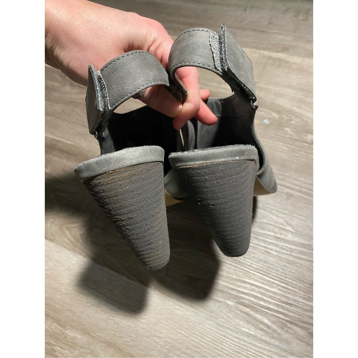 Other Charles by Charles David Slingback Booties Nirvana Slate Gre Size US 9.5 / IT 39.5 - 11 Thumbnail