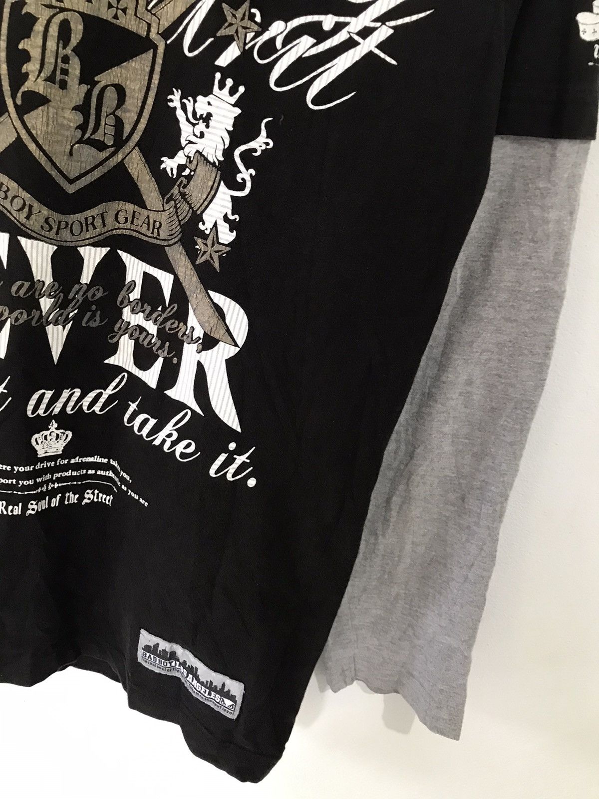 Hysteric Glamour Archive Badboy poem Lighting spirit longsleeve double layer Size US M / EU 48-50 / 2 - 2 Thumbnail
