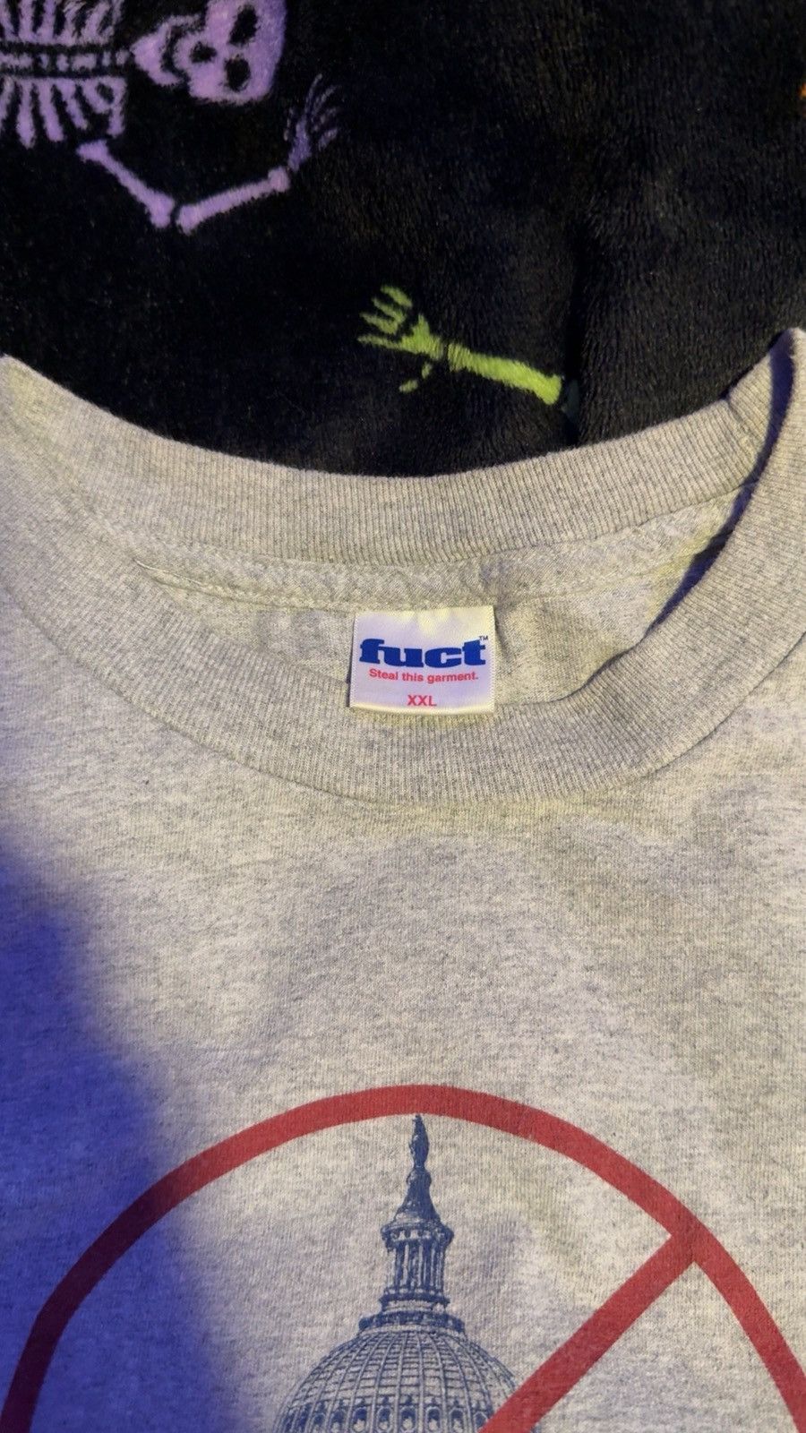 FUCT Fuct fight the rich tee Size US XXL / EU 58 / 5 - 2 Thumbnail