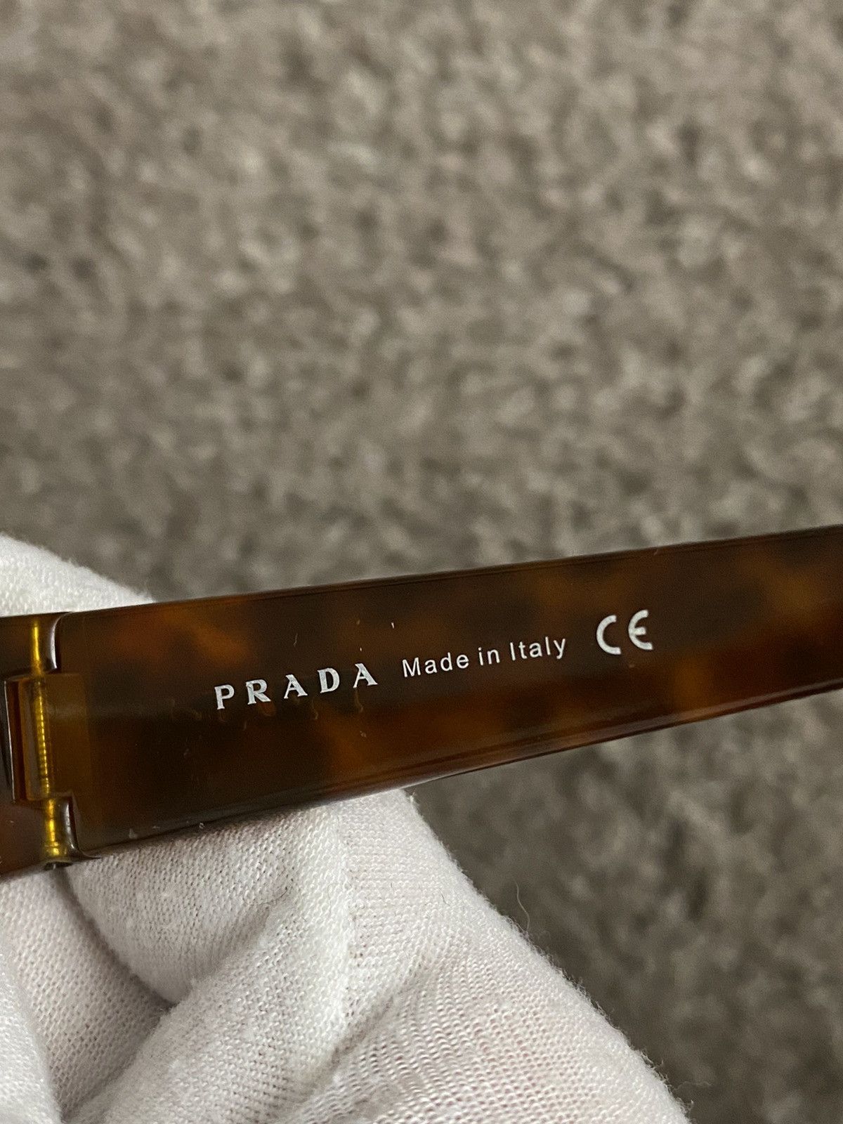 Prada Prada SPR70G Logo Sunglasses Size ONE SIZE - 4 Thumbnail