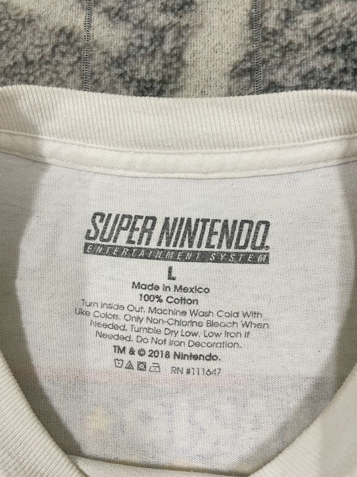 Nintendo SUPER MARIO ALL STARS NINTENDO 2018 TEE Size US XL / EU 56 / 4 - 7 Thumbnail