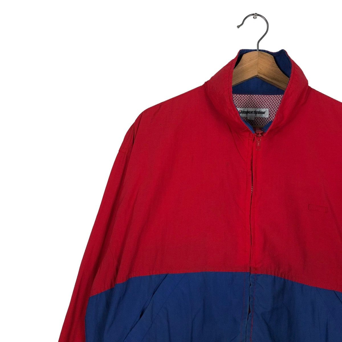 Japanese Brand 🔥VINTAGE BOMBER JACKET BRIDGESTONE BIG LOGO ISSEY MIYAKE Size US L / EU 52-54 / 3 - 8 Thumbnail