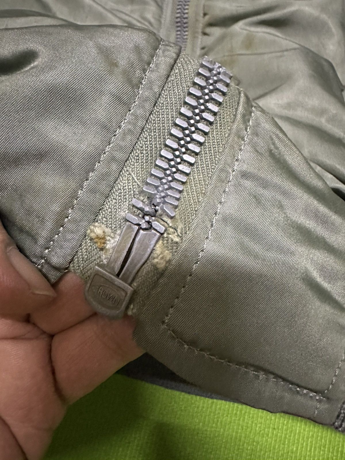 Vintage Vtg 50s MA-1 flight jacket Size US L / EU 52-54 / 3 - 4 Thumbnail