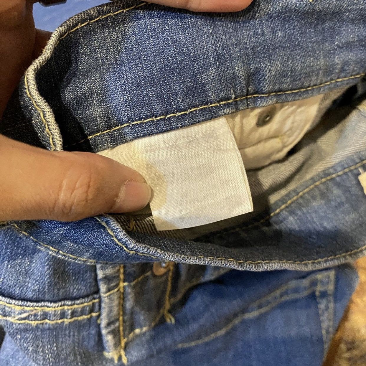 Designer × Issey Miyake × Japanese Brand Issey Miyake Ne-Net Buckle Back Jeans Size US 32 / EU 48 - 15 Thumbnail