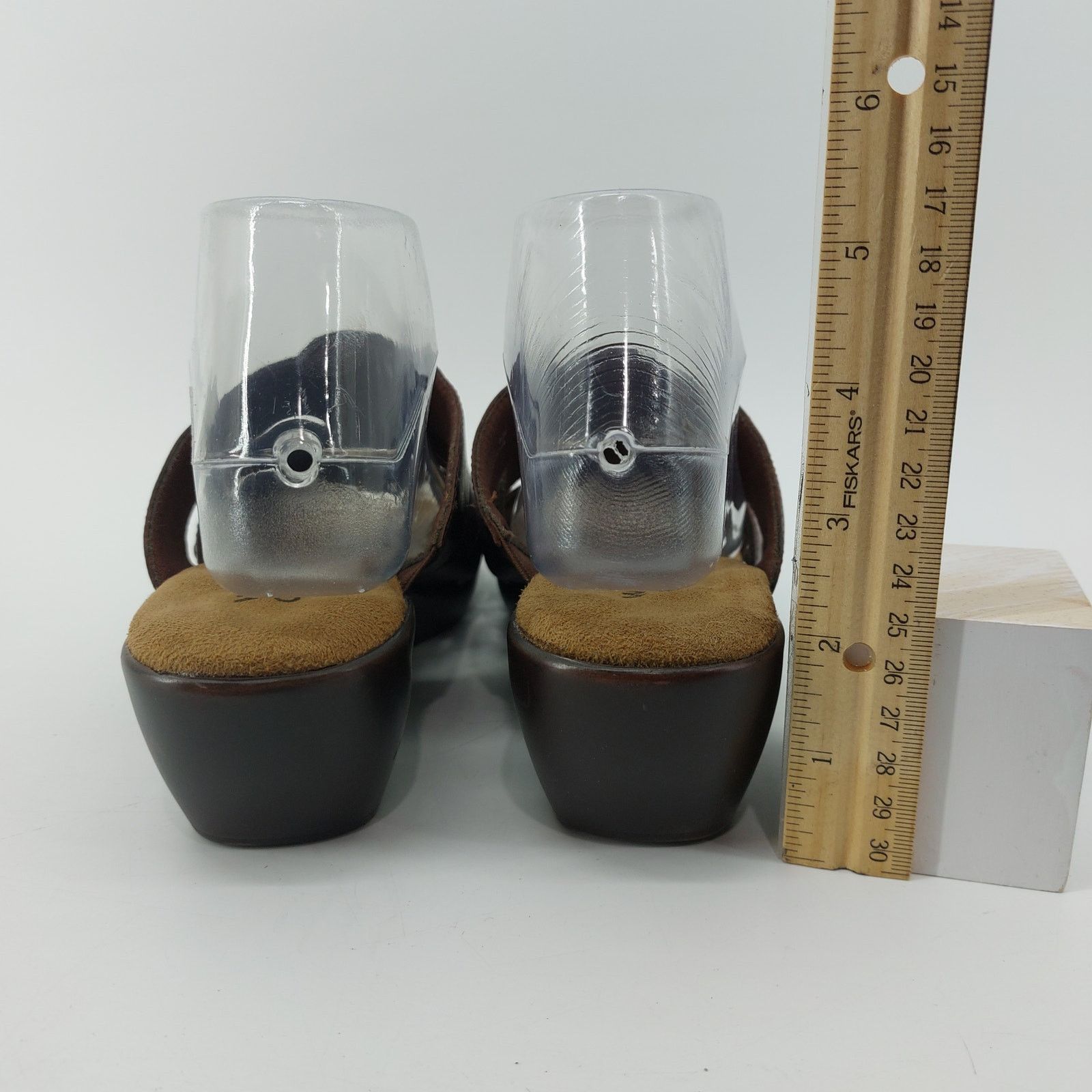Other Walking Cradles Brown Leather Sandals Slides 9.5 Size US 9.5 / IT 39.5 - 5 Thumbnail