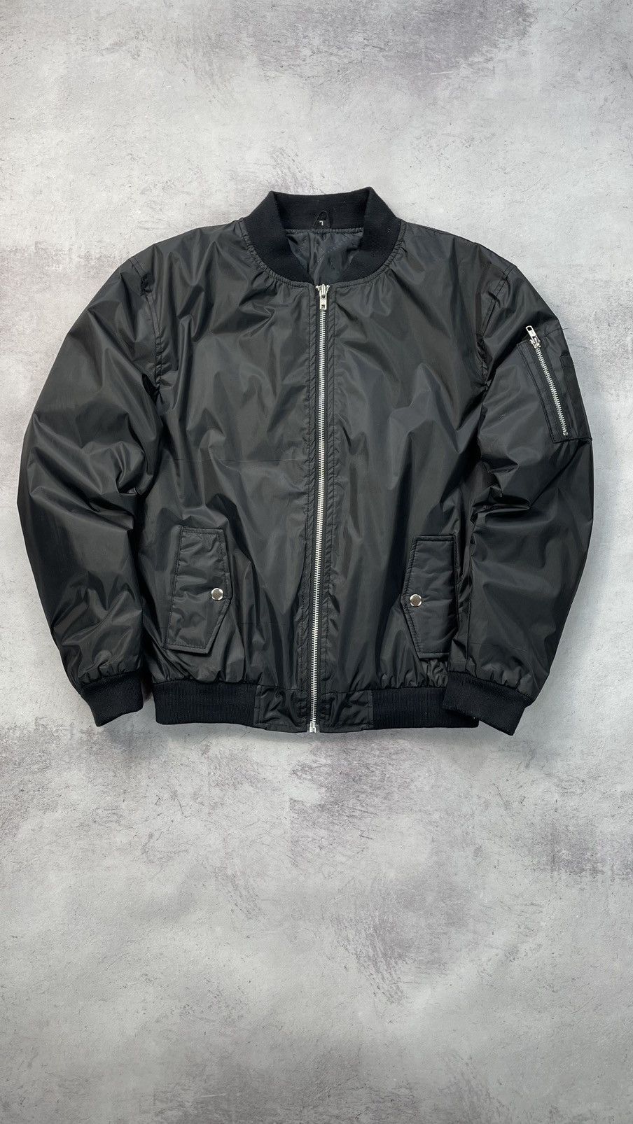 Japanese Brand × Vintage VINTAGE CROPPED BOMBER JACKET Size L / US 10 / IT 46 - 10 Thumbnail