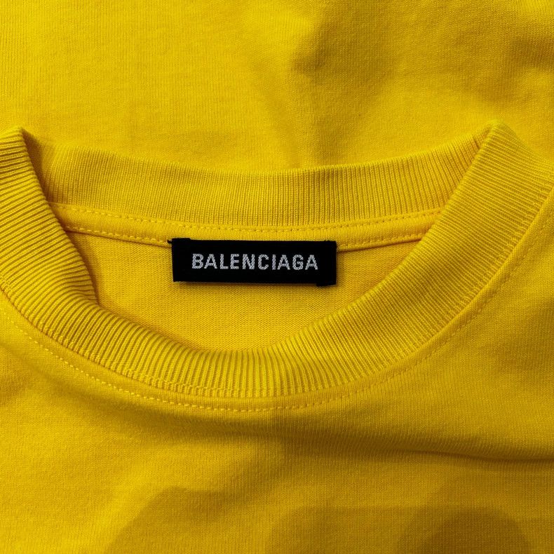 Balenciaga Balenciaga Yellow printed short sleeves Size US XXS / EU 40 - 3 Thumbnail