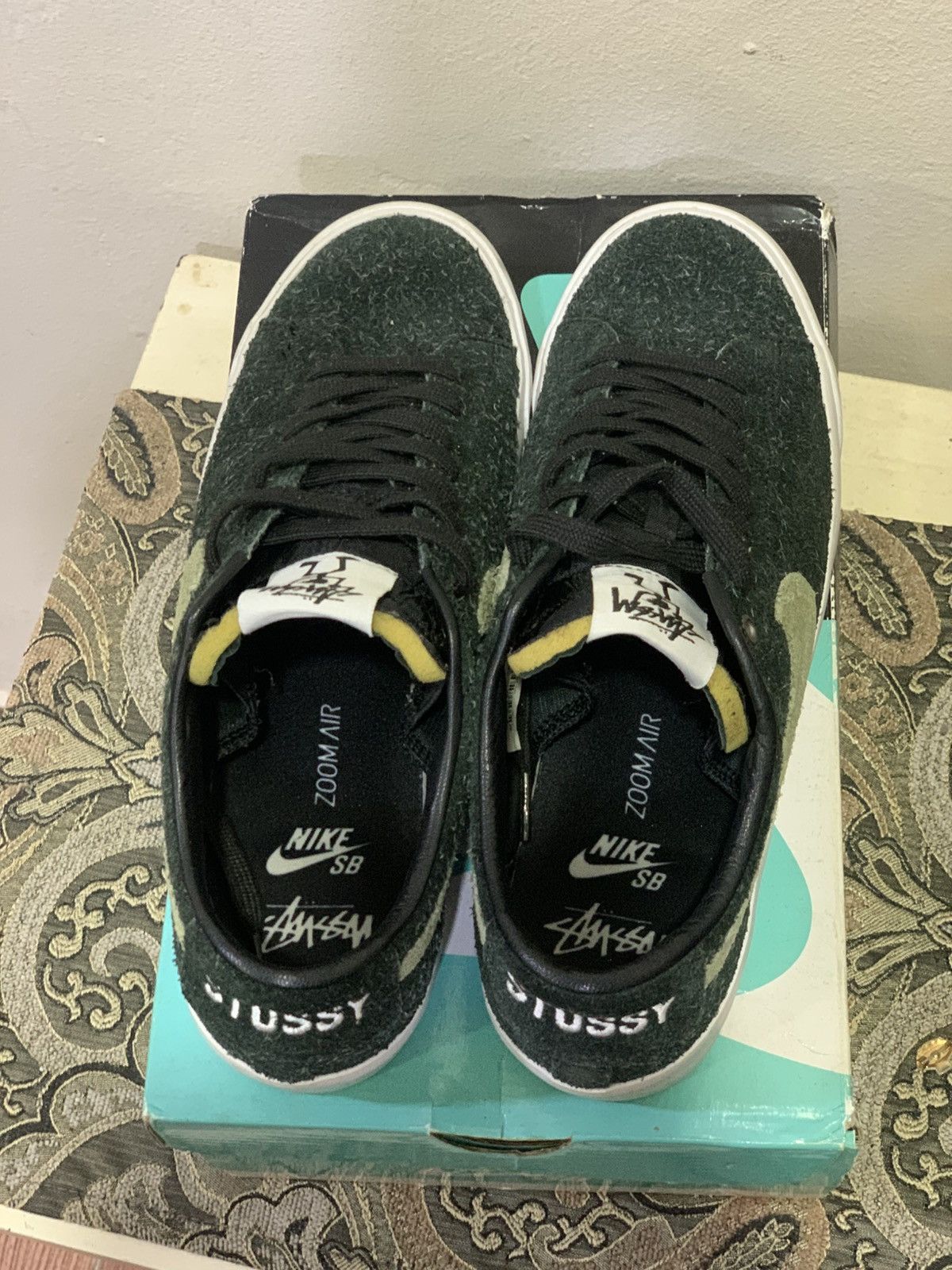 Nike × Stussy Stussy X Blazer Low SB Palm Green Size US 10.5 / EU 43-44 - 4 Thumbnail