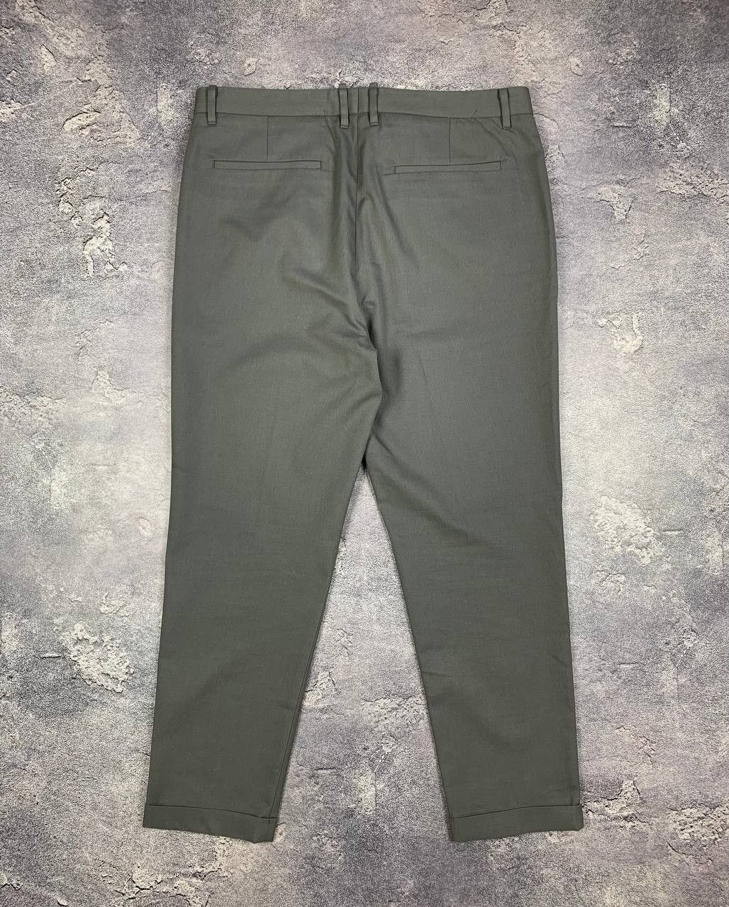 Allsaints AllSaints Gray Wool Blend Trousers W32 Tailored Cropped Fit Size US 34 / EU 50 - 13 Thumbnail