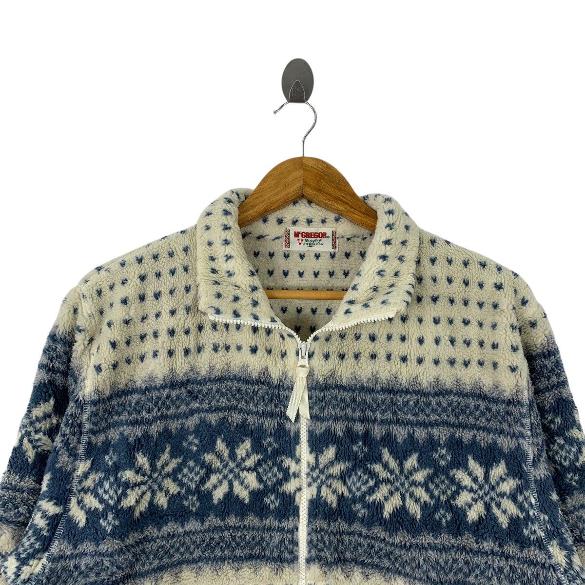 McGregor × Vintage Vintage McGREGOR Casualwear American Fleece Sweater Jacket Size US M / EU 48-50 / 2 - 4 Thumbnail