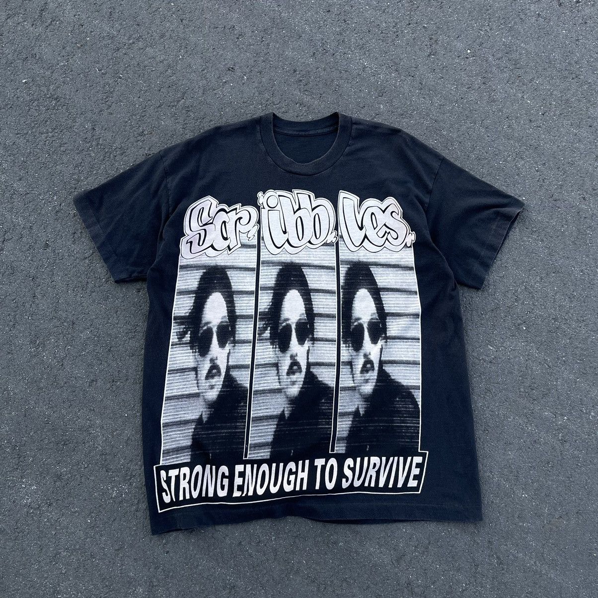 Rap Tees × Vintage VINTAGE 90s SRIBBLES AEROSOLDYNAMICS TEE T-SHIRT GRAFFITI Size US L / EU 52-54 / 3 - 2 Thumbnail