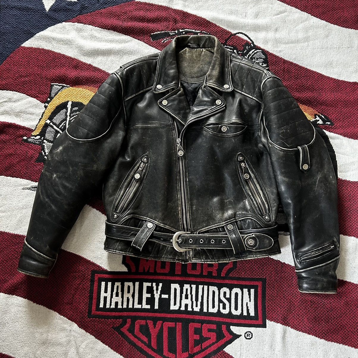 Brockum × Guns N' Roses × Vintage Guns N’ Roses 1994 heavy ramones leather jacket brockum Size US L / EU 52-54 / 3 - 2 Thumbnail