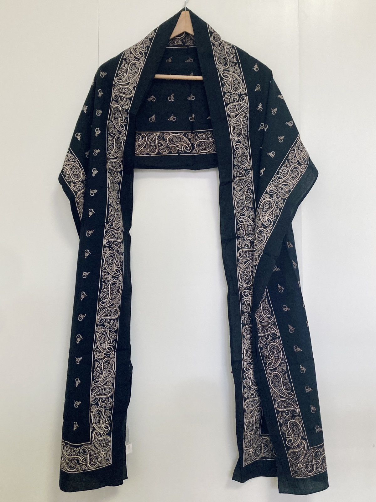Dior × Hedi Slimane Dior Homme SS05 Cross Patterned Scarf by Hedi