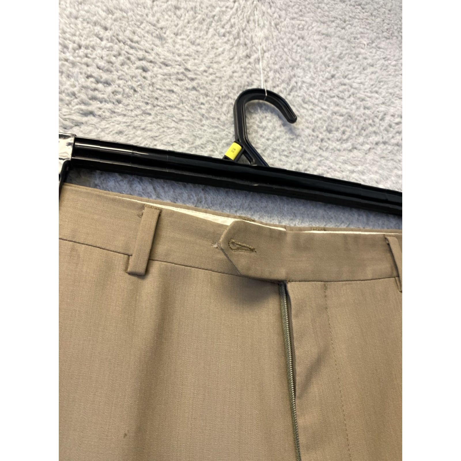 Vintage VINTAGE Pazoni Dress Pants Men’s 36 Wool Blend Flat Front Italy Formal Business Party Size US 36 / EU 52 - 6 Thumbnail