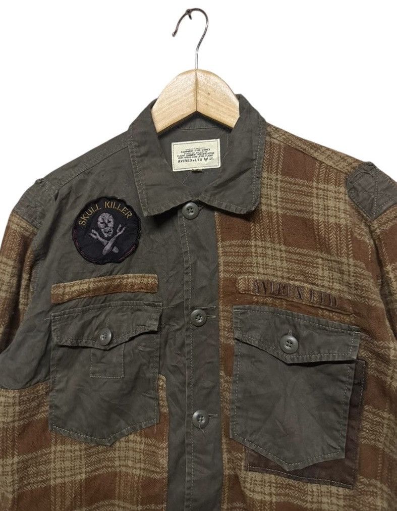 Avirex Avirex LTD. Cotton Flanel Hybrid Reconstruct Shirt Size US M / EU 48-50 / 2 - 3 Thumbnail