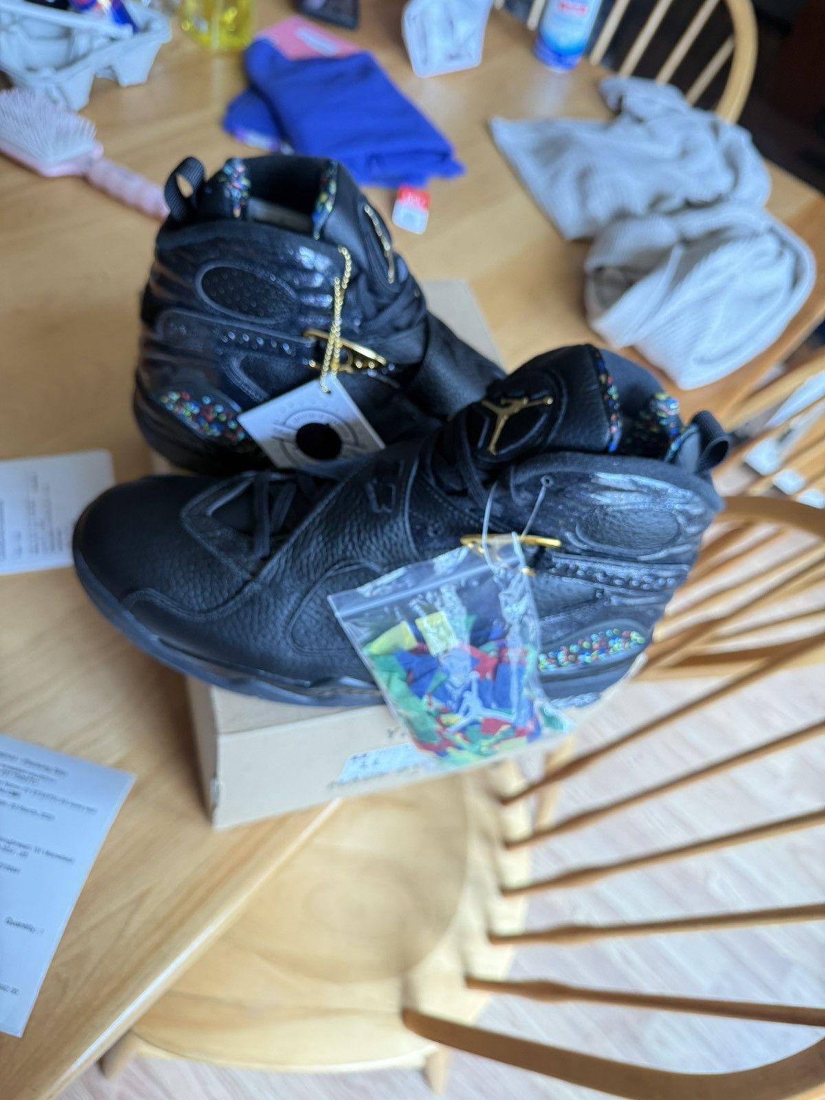 Jordan Brand Jordan 8 confetti Size US 10.5 / EU 43-44 - 2 Thumbnail