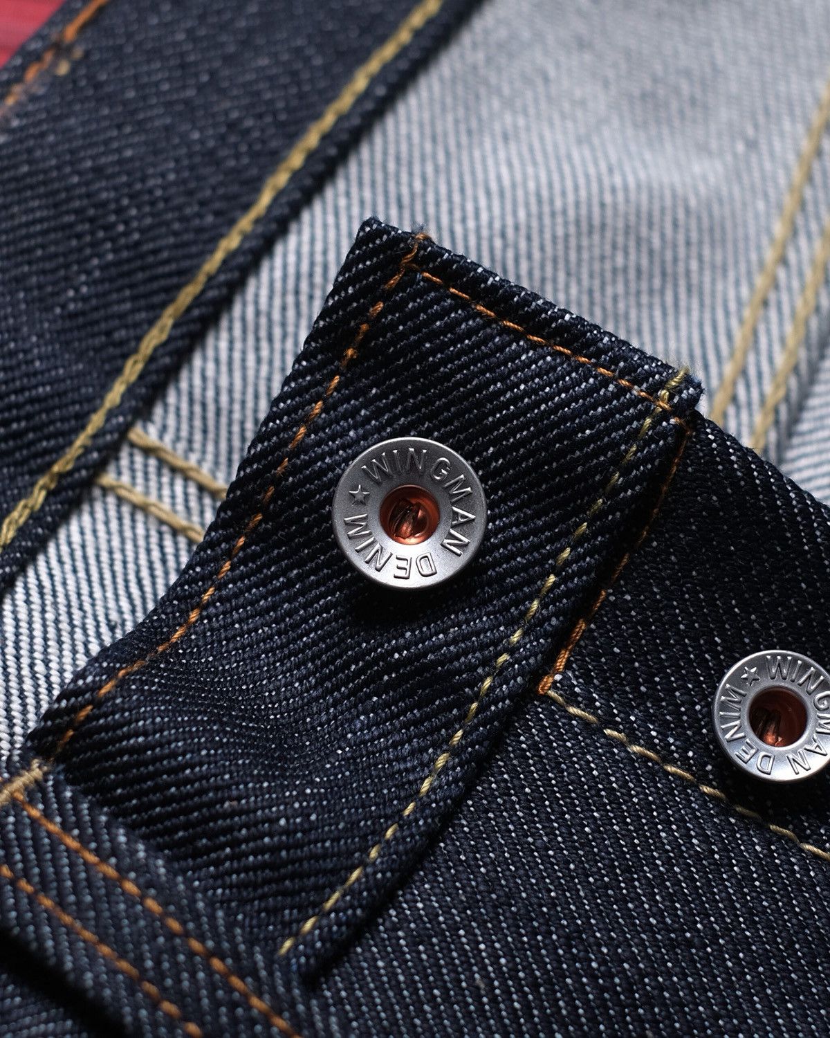 Designer × Other Wingman Denim (Centurion 25oz) Ultra Heavyweight Denim Size US 36 / EU 52 - 12 Thumbnail