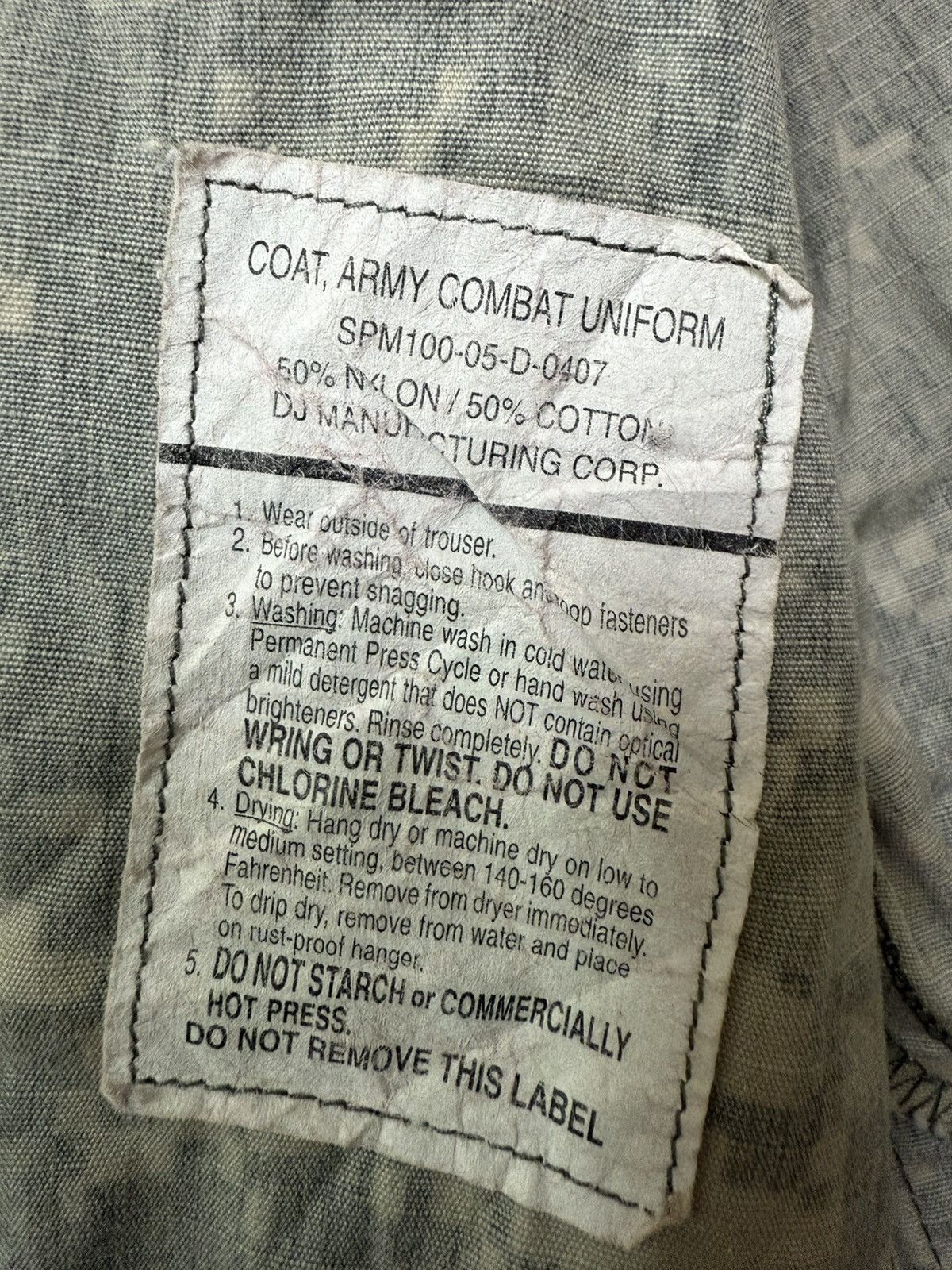 Vintage Vintage US AIRFORCE COAT,ARMY COMBAT UNIFORM ZIP UP Size US M / EU 48-50 / 2 - 9 Thumbnail